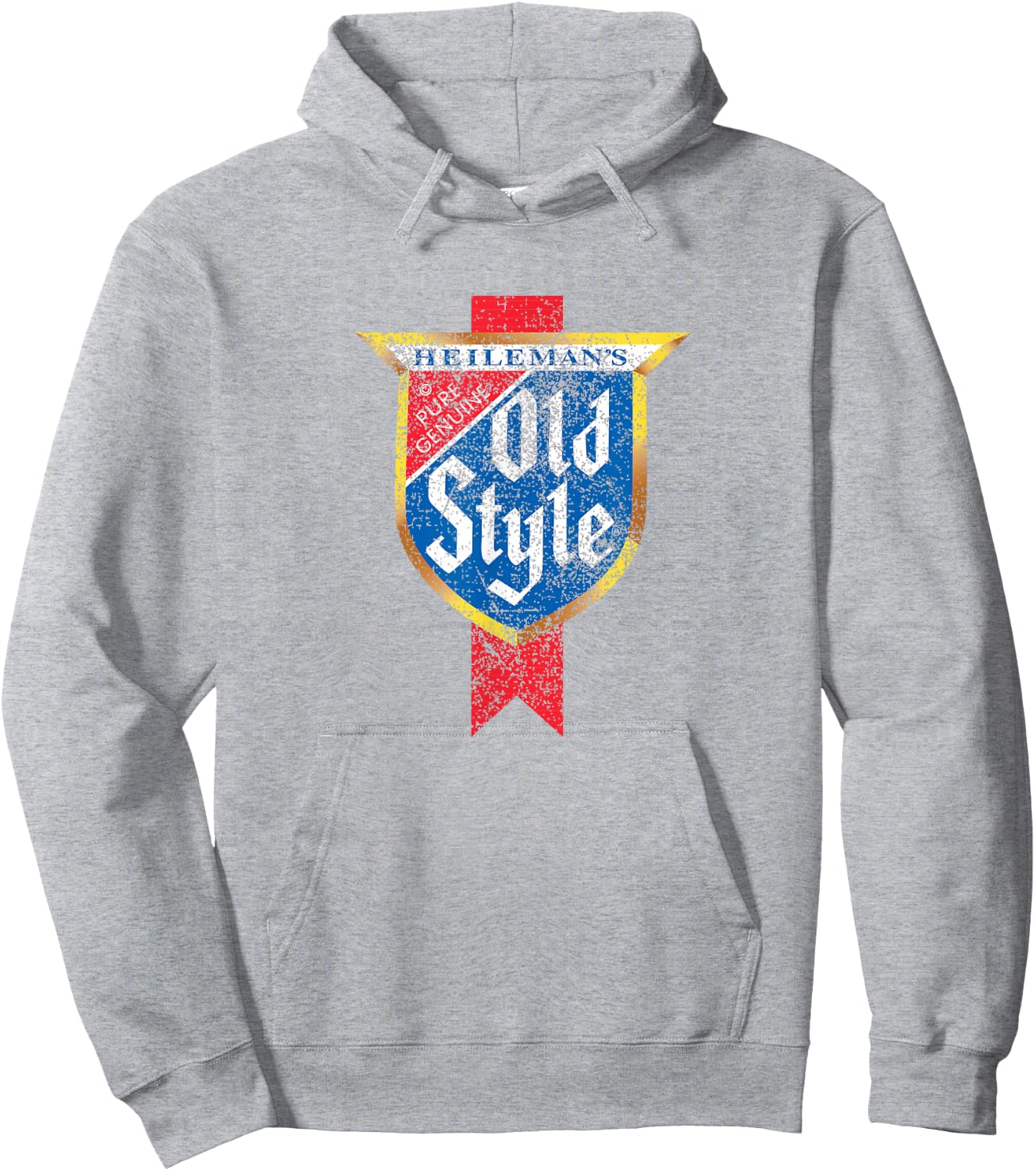 Heileman's Old Style Beer Classic Hoodie - Hoodie | Ash