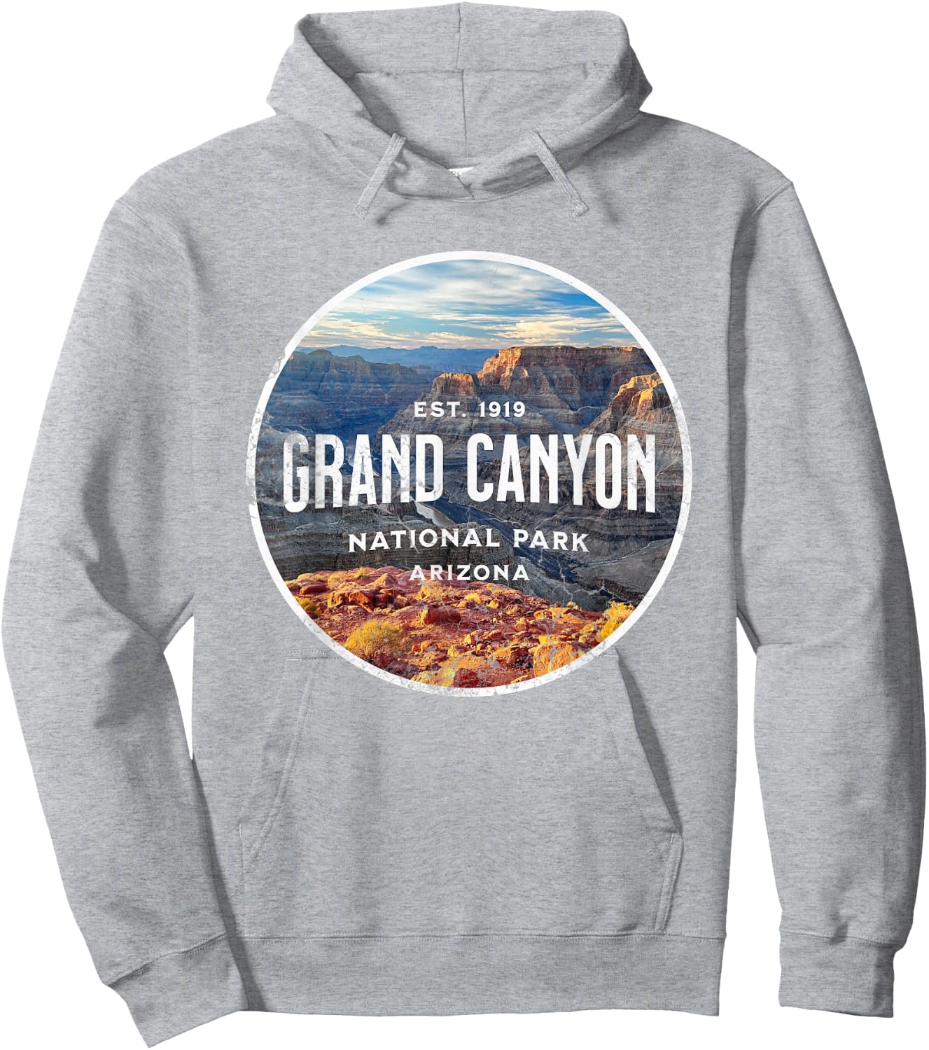 Grand Canyon National Park Hoodie - Hoodie | Ash
