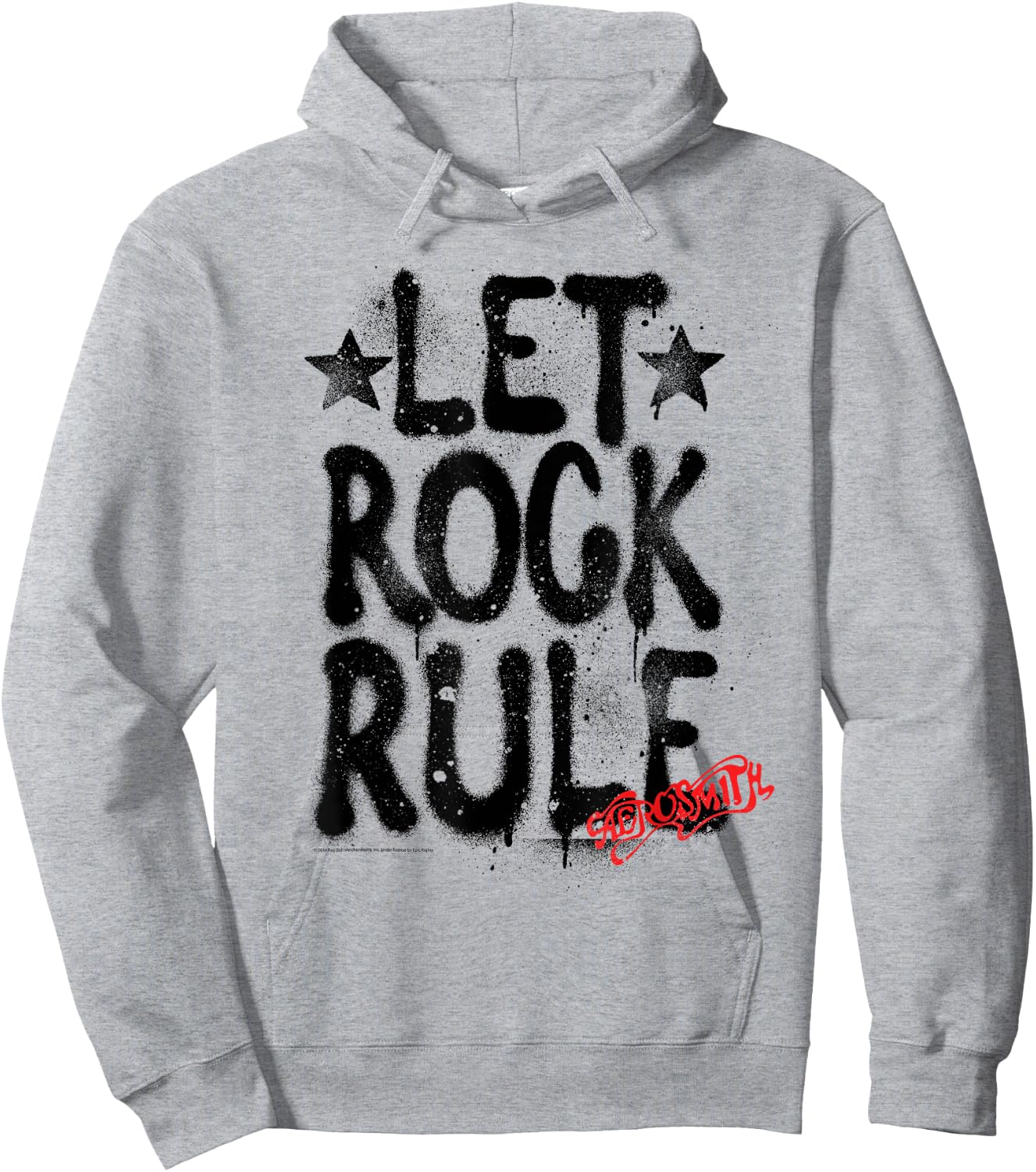 Aerosmith - Let Rock Rule Hoodie - Hoodie | Ash