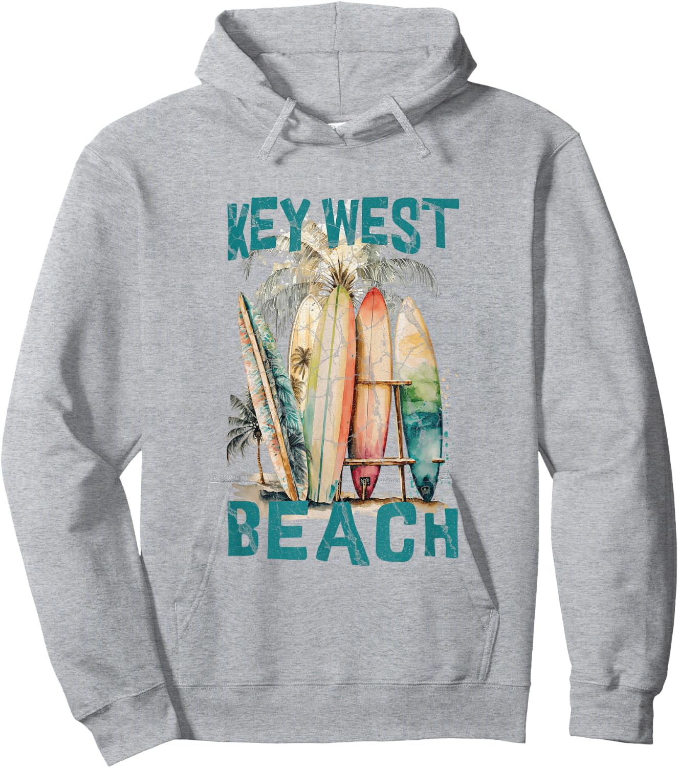 Key West Hoodie - Hoodie | Ash
