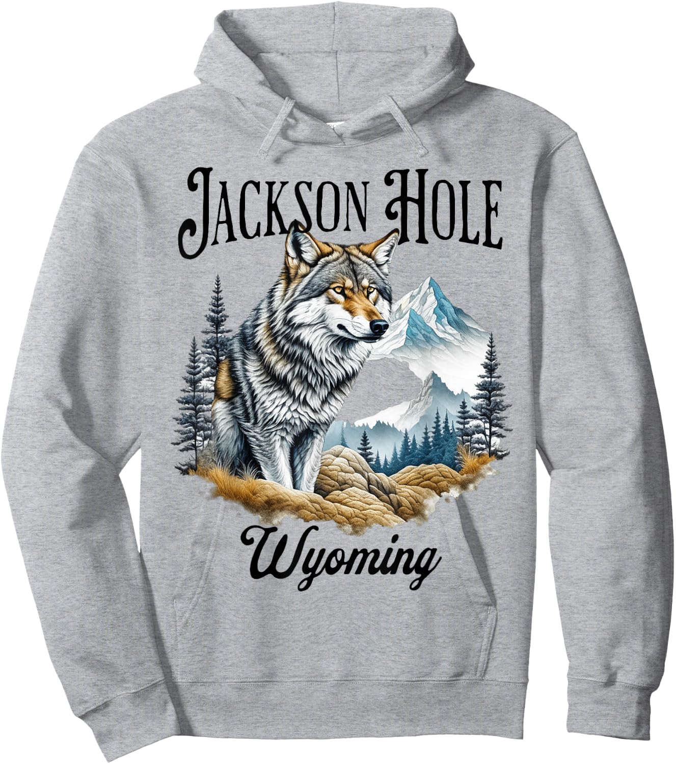 Jackson Hole Hoodie - Hoodie | Ash
