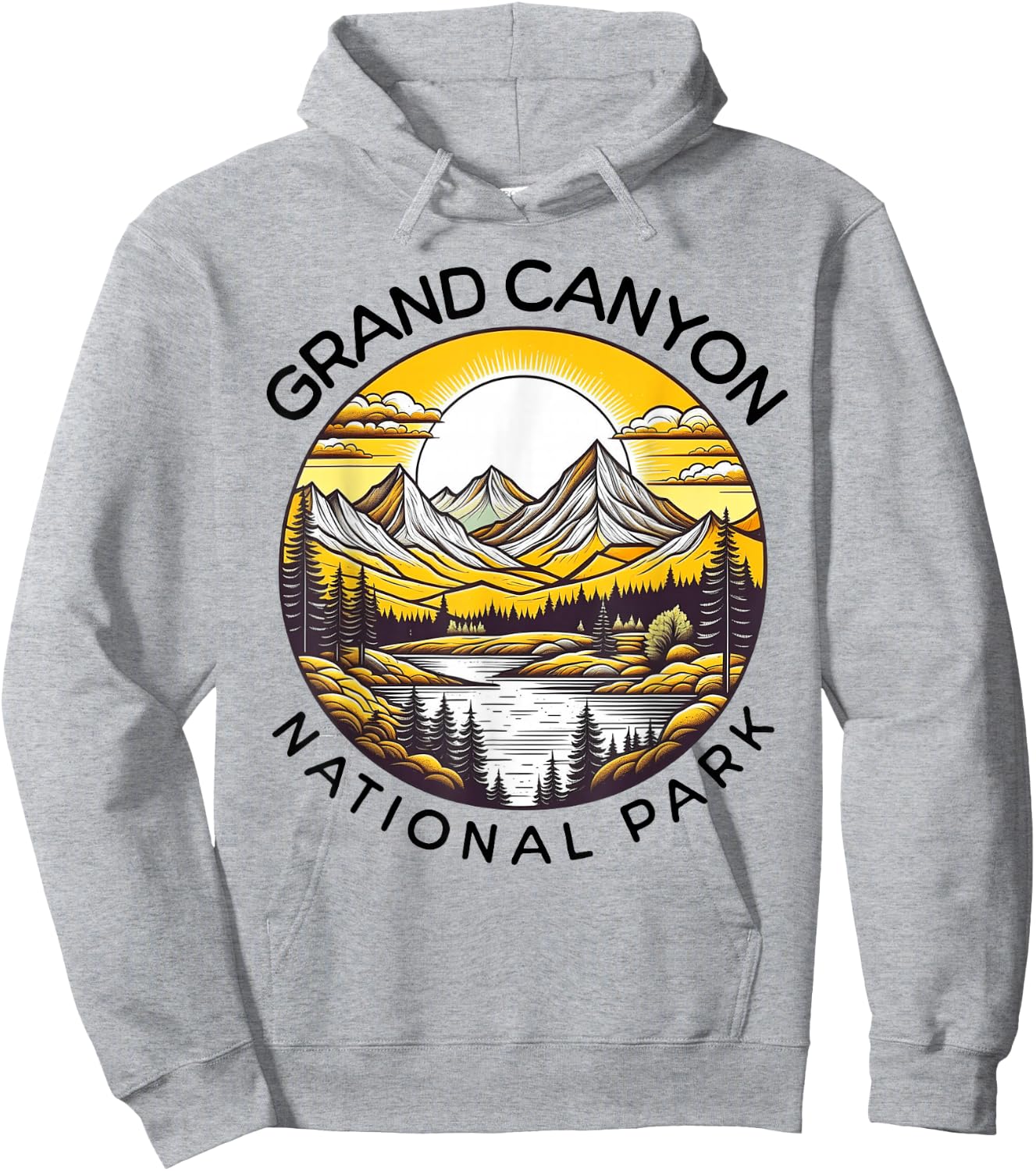 Grand Canyon National Park Hoodie - Hoodie | Ash