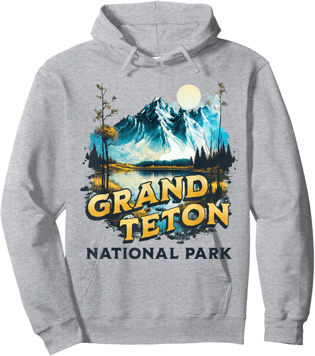 Grand Teton Hoodie - Hoodie | Ash