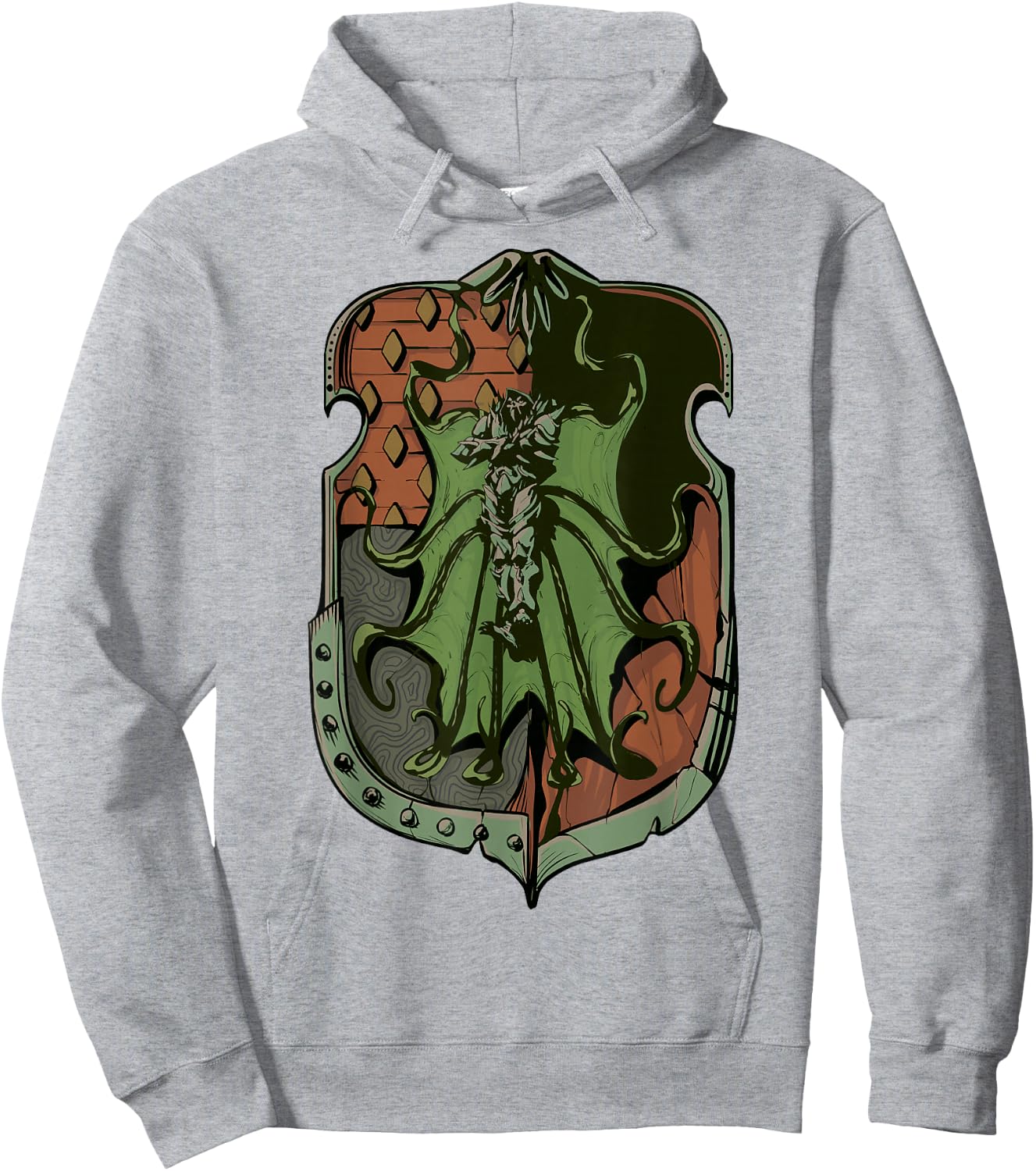 Marvel Mech Strike Doctor Doom Shield Emblem Hoodie - Hoodie | Ash