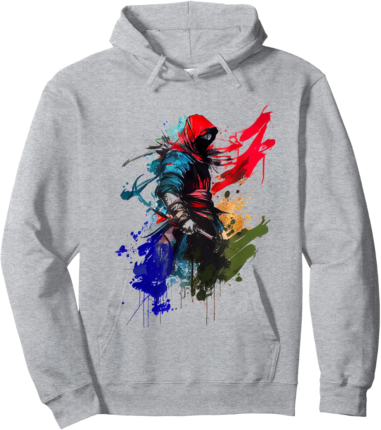 Samurai Ronin Hoodie - Hoodie | Ash