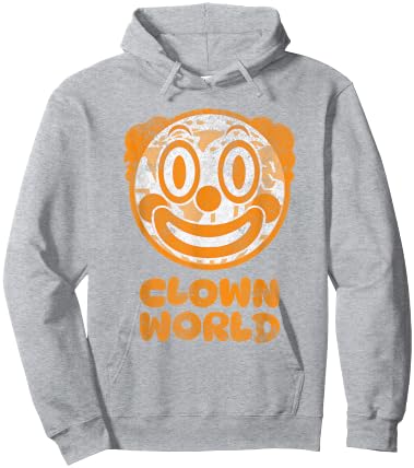 Clown World Funny Cynical Hoodie - Hoodie | Ash