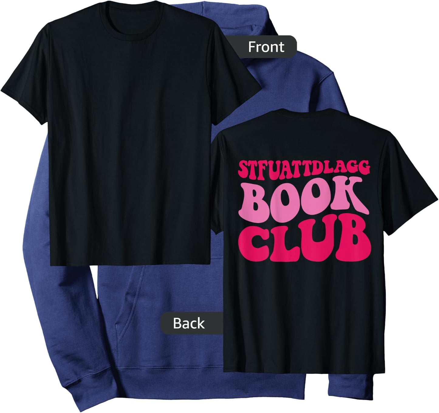 Stfuattdlagg book club Hoodie - Hoodie | Navy