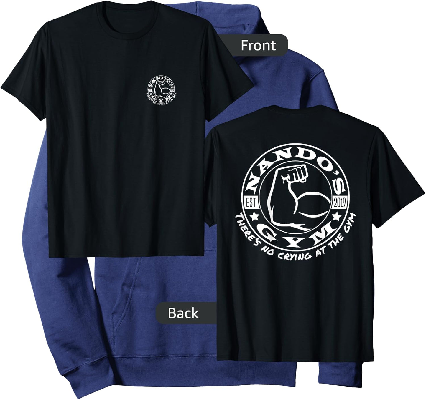 Nando's Gym - Ng003a Hoodie - Hoodie | Navy