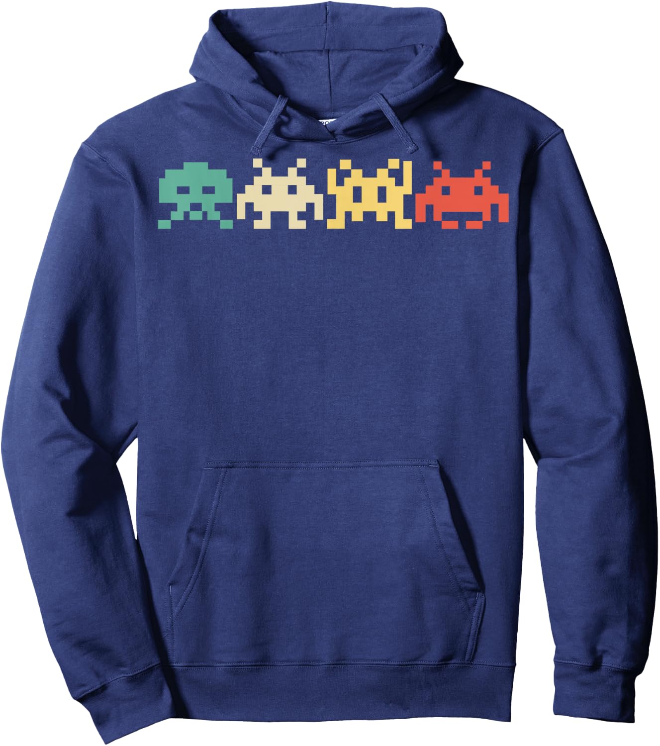 80s Video Game Vintage Retro Arcade Gamers Hoodie - Hoodie | Navy
