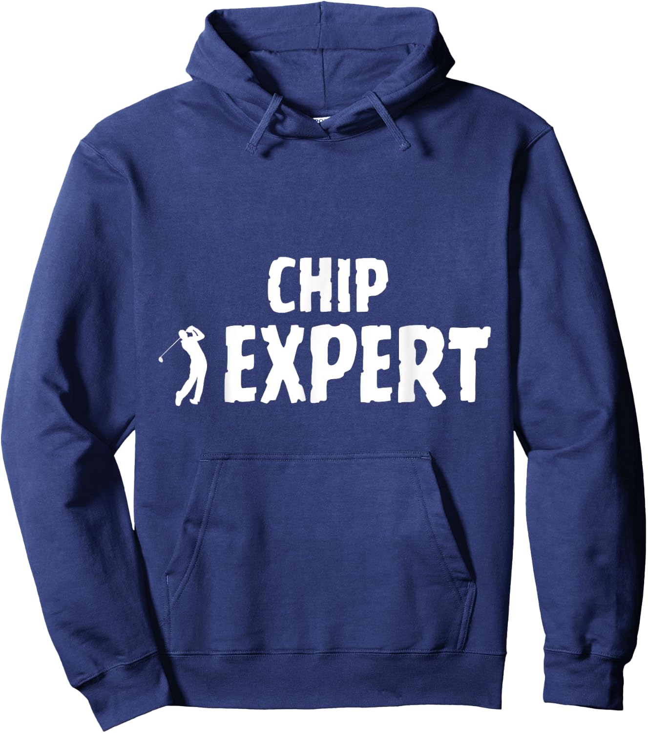 Golf Golfing Terminology Chip Shot Swing Expert Hoodie - Hoodie | Navy