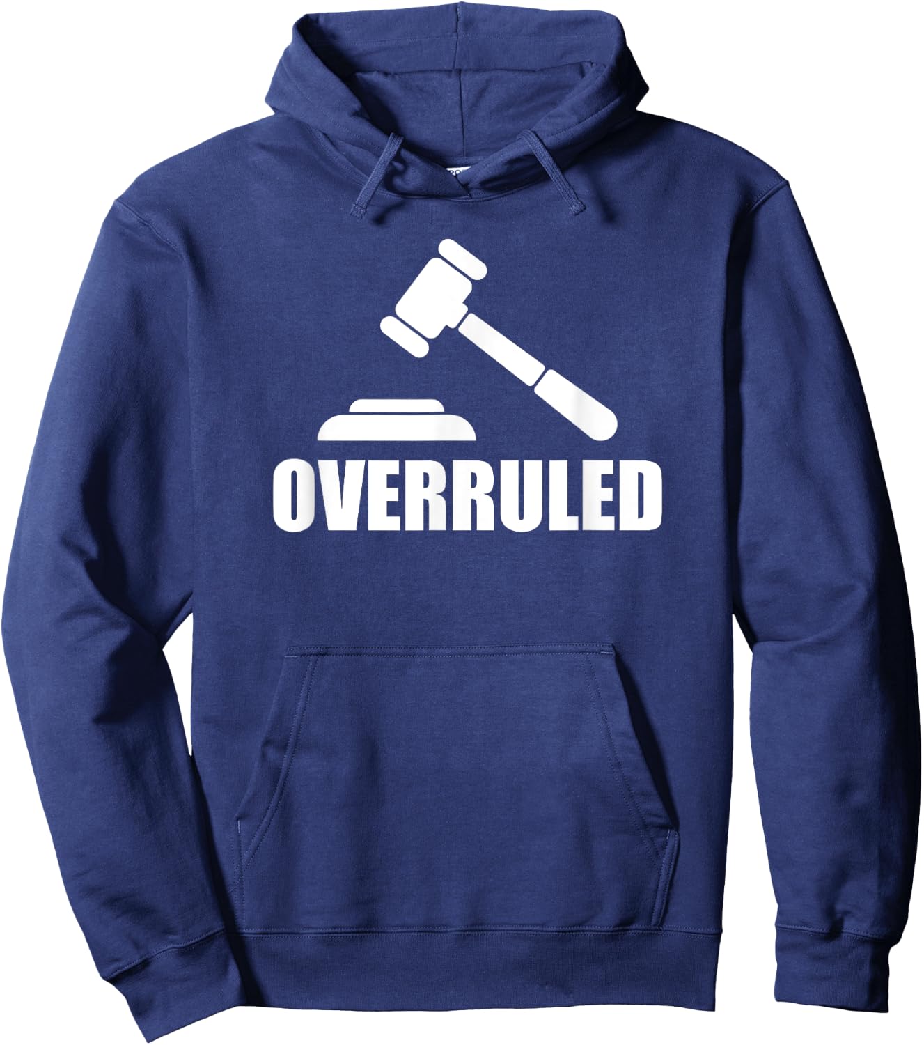 Overruled Judge and Gavel Hoodie - Hoodie | Navy