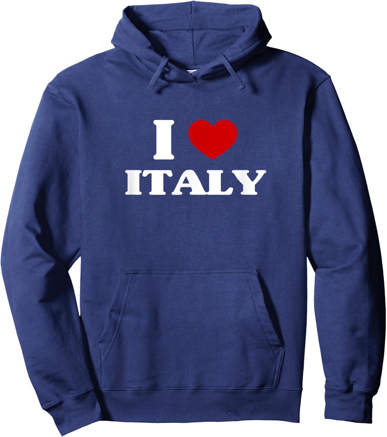 Italy I Heart Italy Souvenir I Love Italy Hoodie - Hoodie | Navy