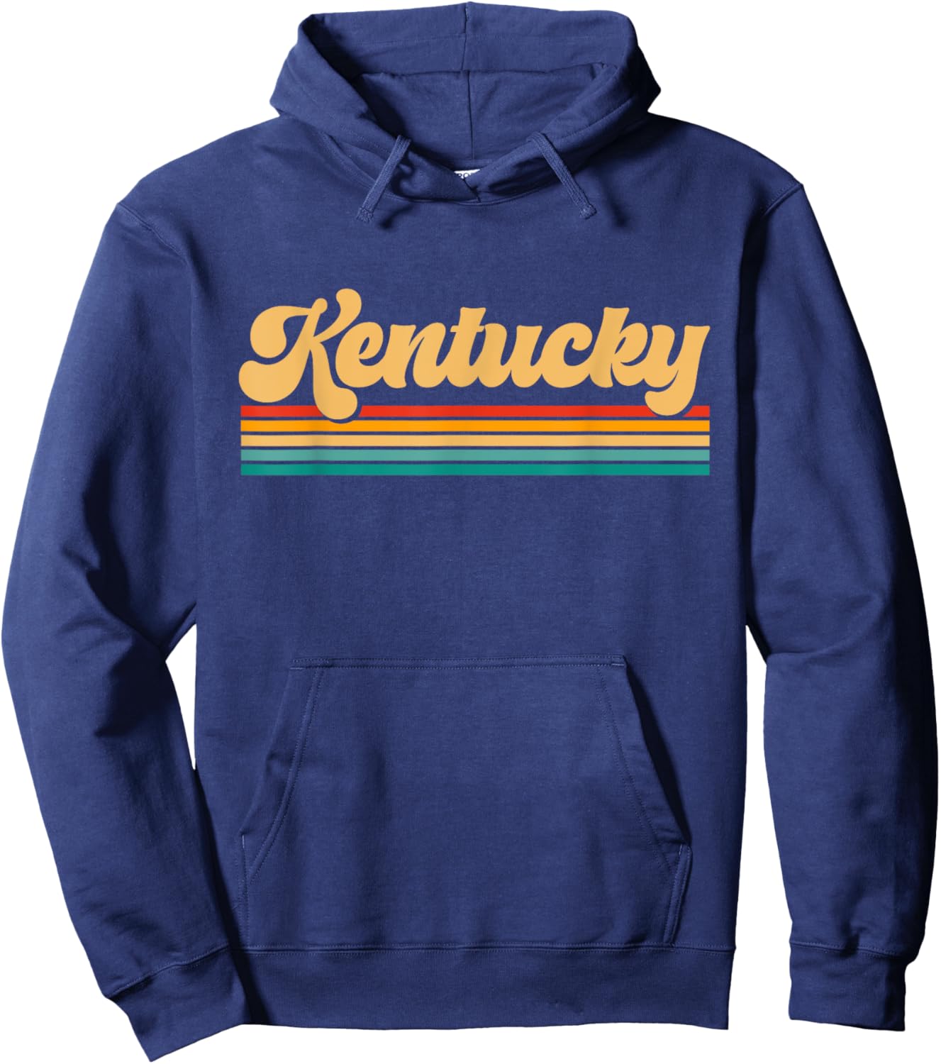 BASBO -Kids Black Kentucky State Hoodie - Hoodie | Navy