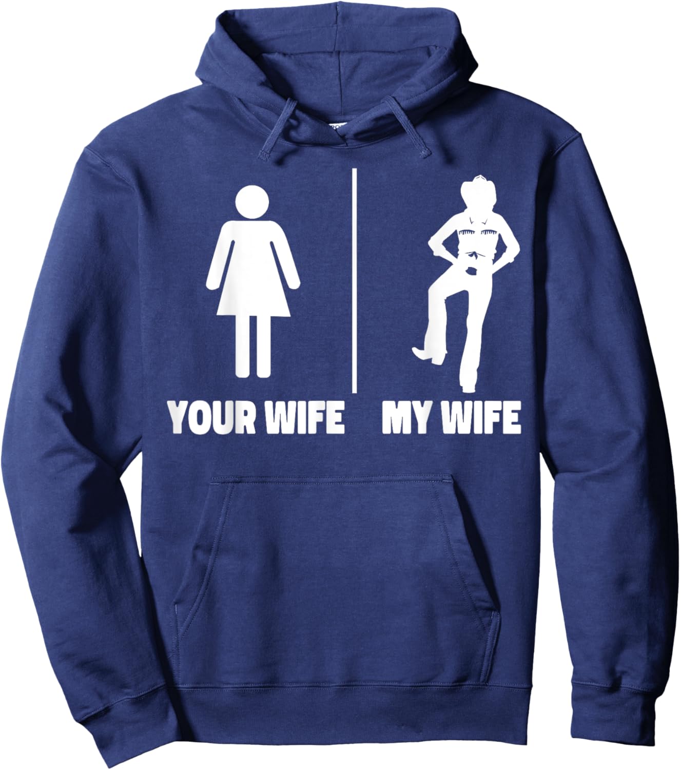 Line Dancing Dance Teacher Your Wife My Wife Hoodie - Hoodie | Navy