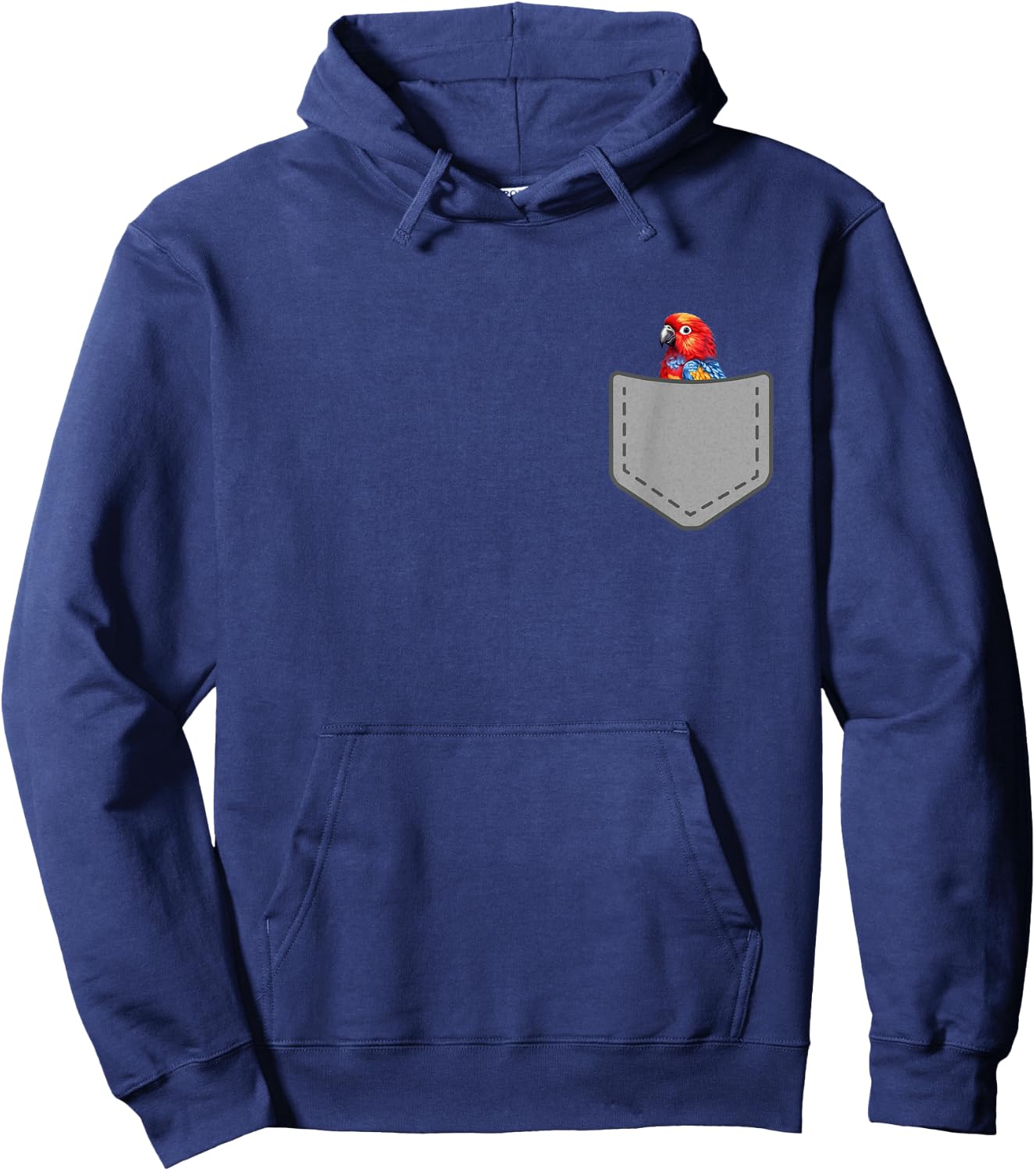 Funny Rosella Bird In Your Pocket Hoodie - Hoodie | Navy