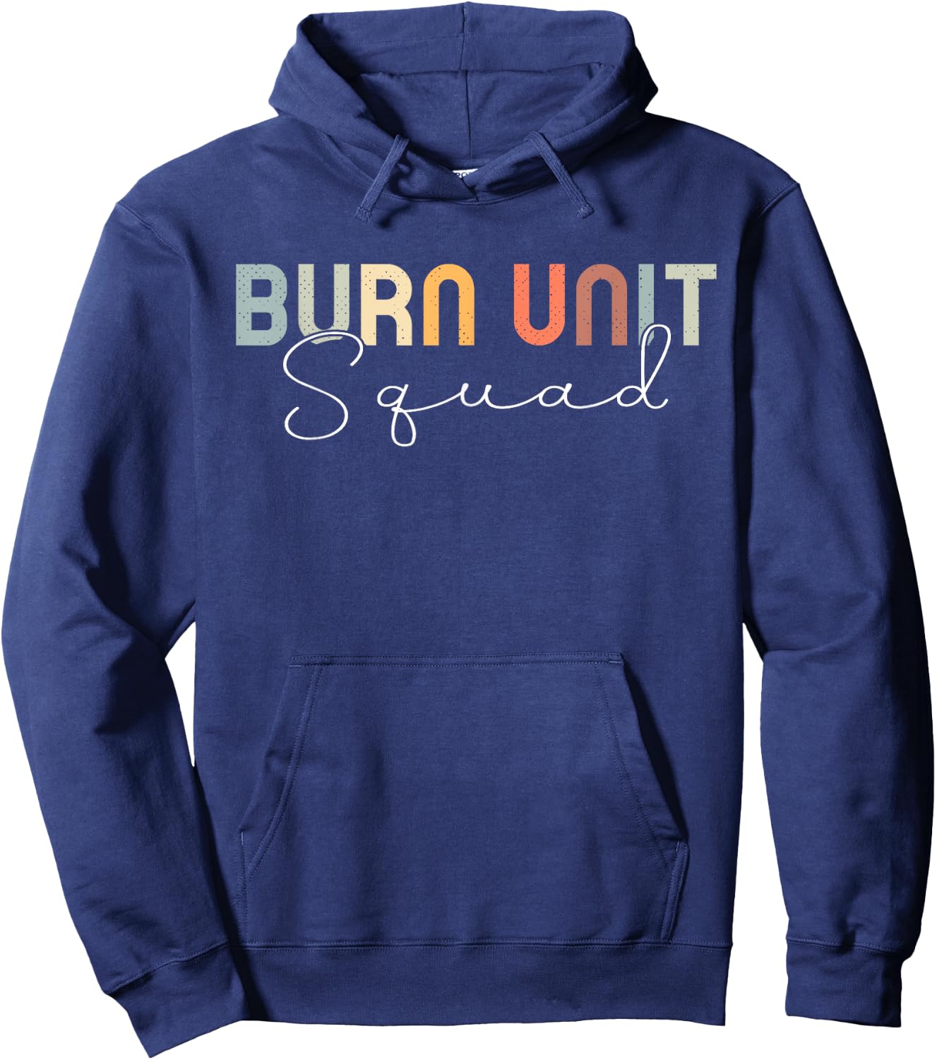 BICU Nurse Burn Intensive Care Unit Hoodie - Hoodie | Navy