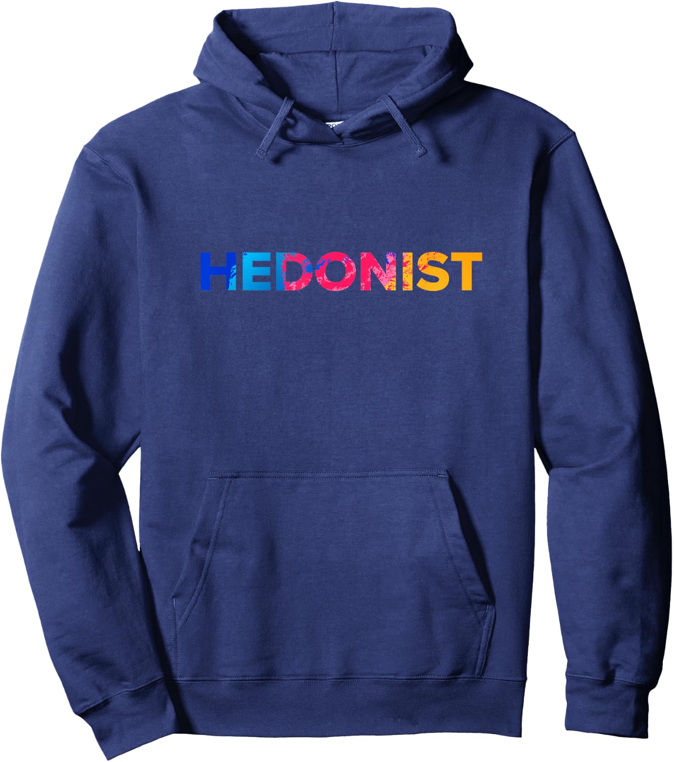 Hedonist Multicolor Hoodie - Hoodie | Navy