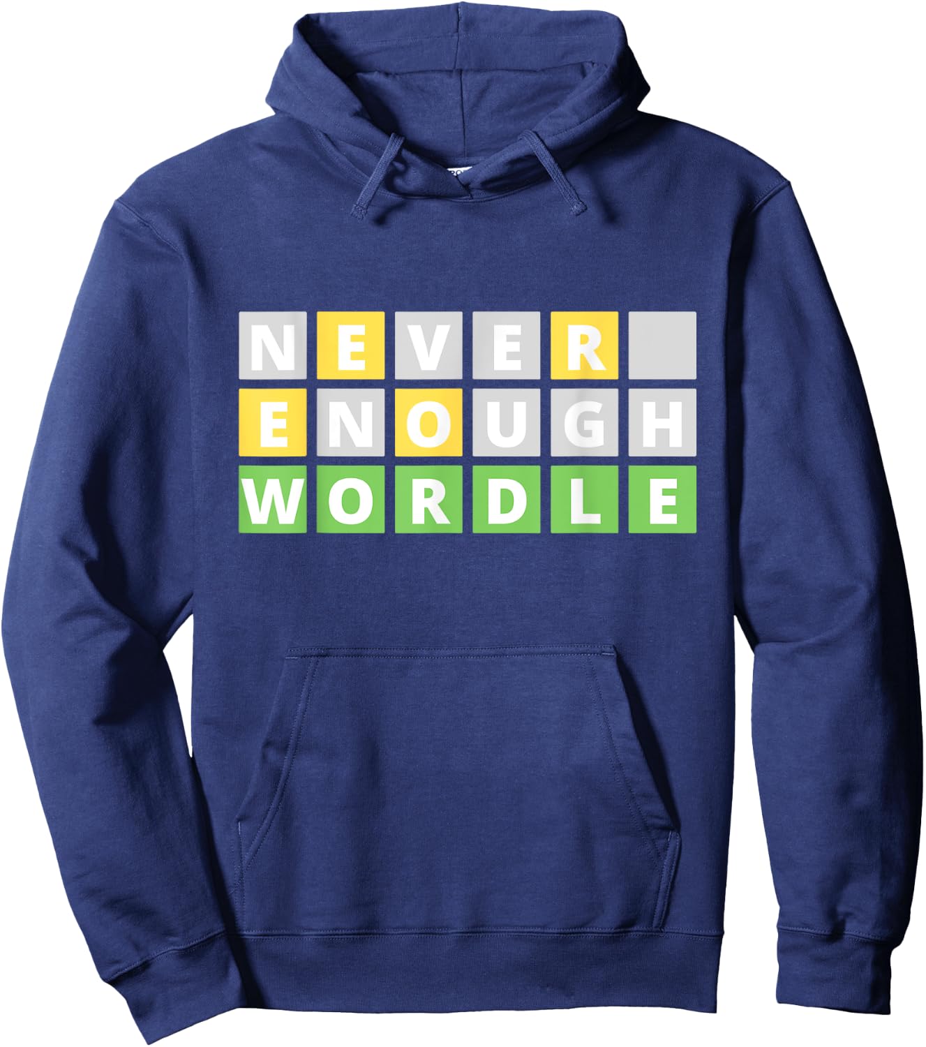 Word Game Gift Hoodie - Hoodie | Navy