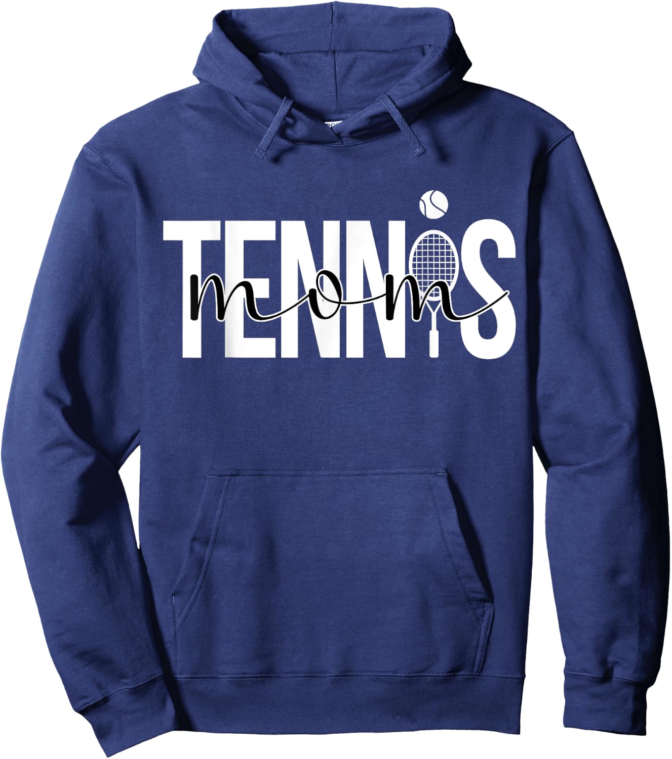 Tennis Mom Of A Tennis Player Mom Tennis Mama Hoodie - Hoodie | Navy