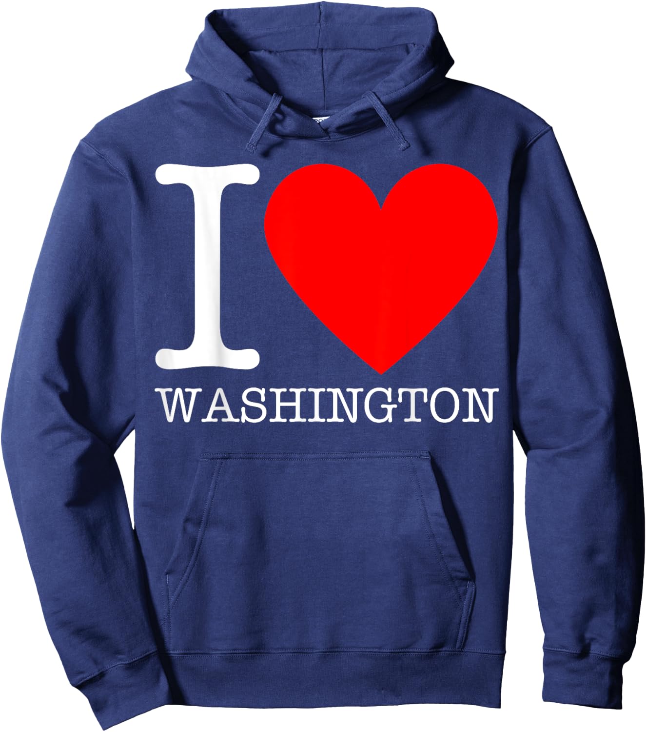 I Heart Washington - I Love DC Hoodie - Hoodie | Navy