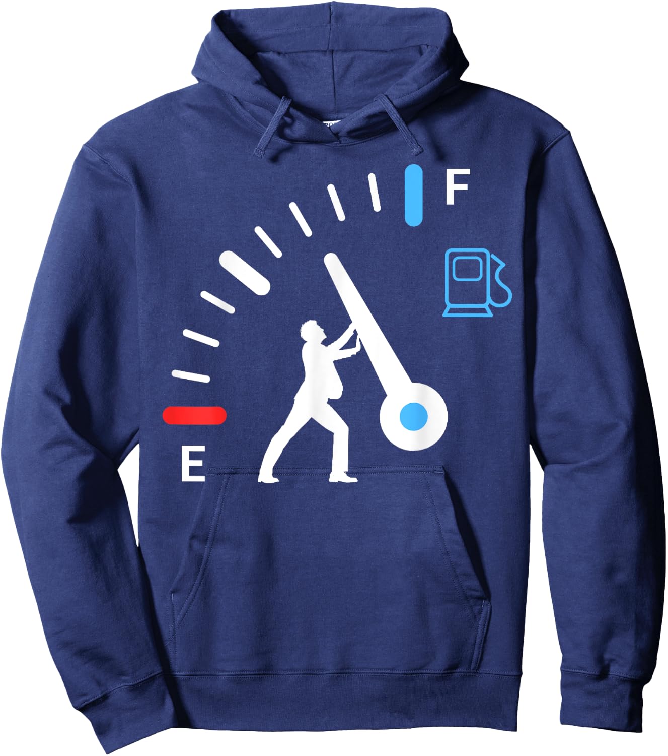 Gas Station Attendant Gas Pump Gasoline Fuel Hoodie - Hoodie | Navy
