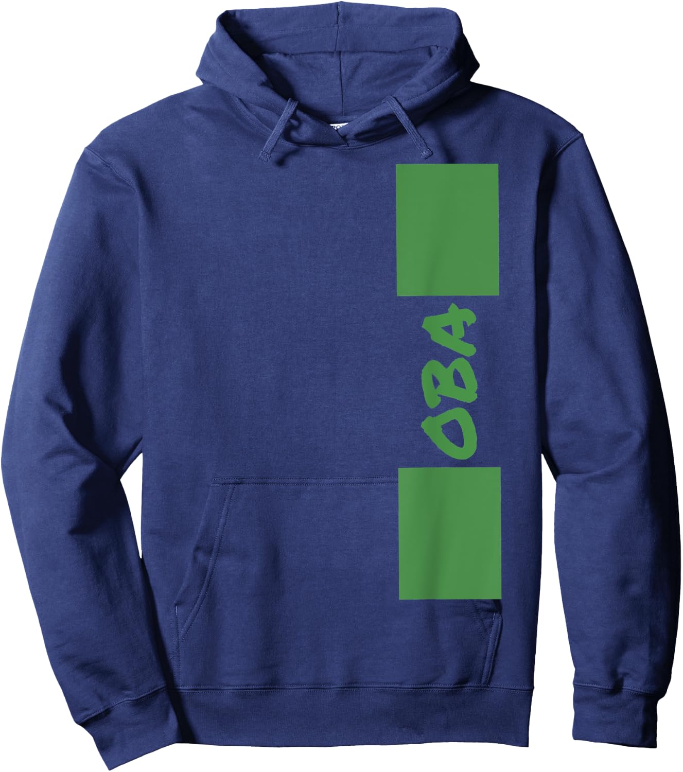 Oba Nigerian Flag Naija King Hoodie - Hoodie | Navy
