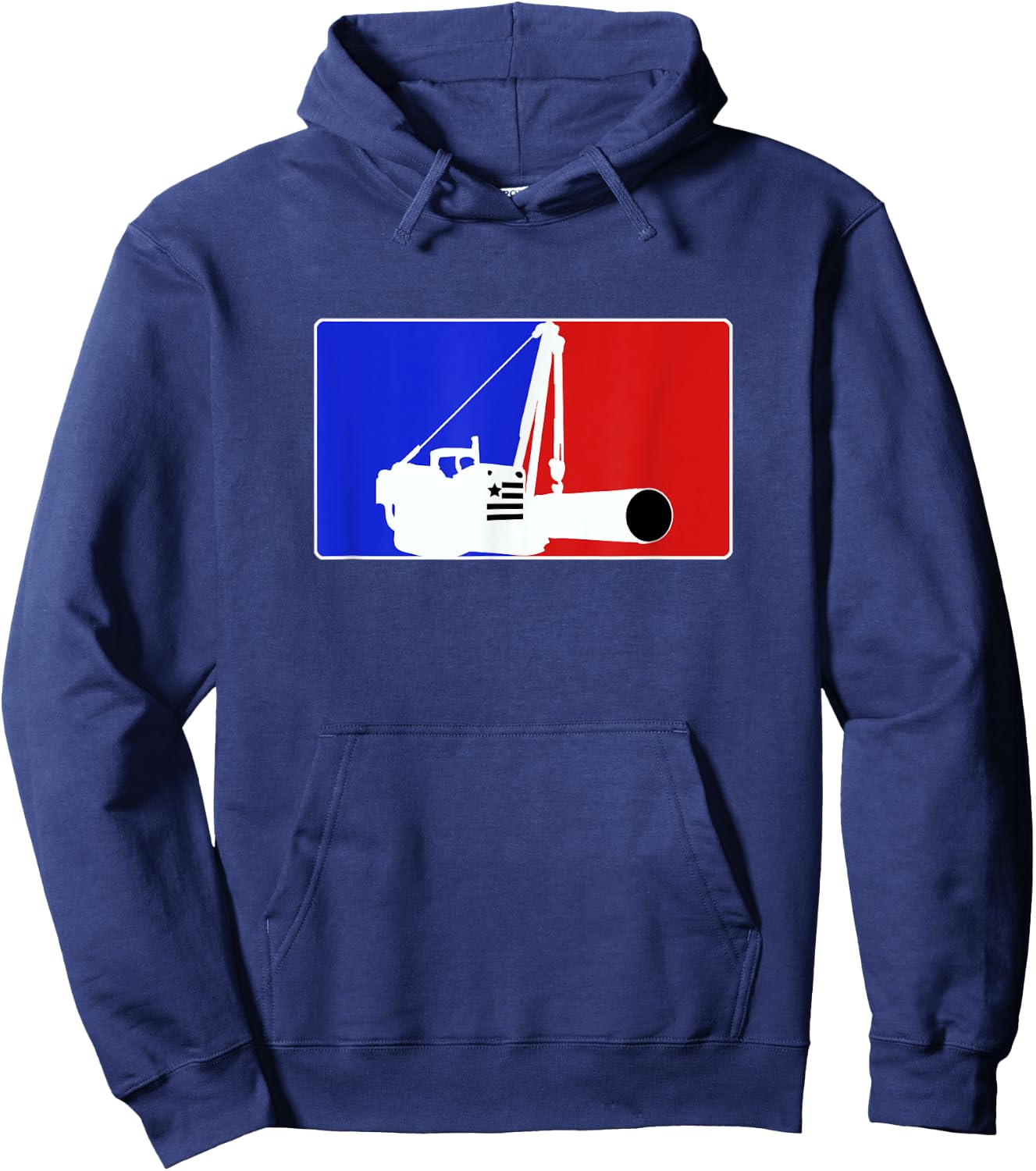 Pipeliner Red, White, and Blue Hoodie - Hoodie | Navy
