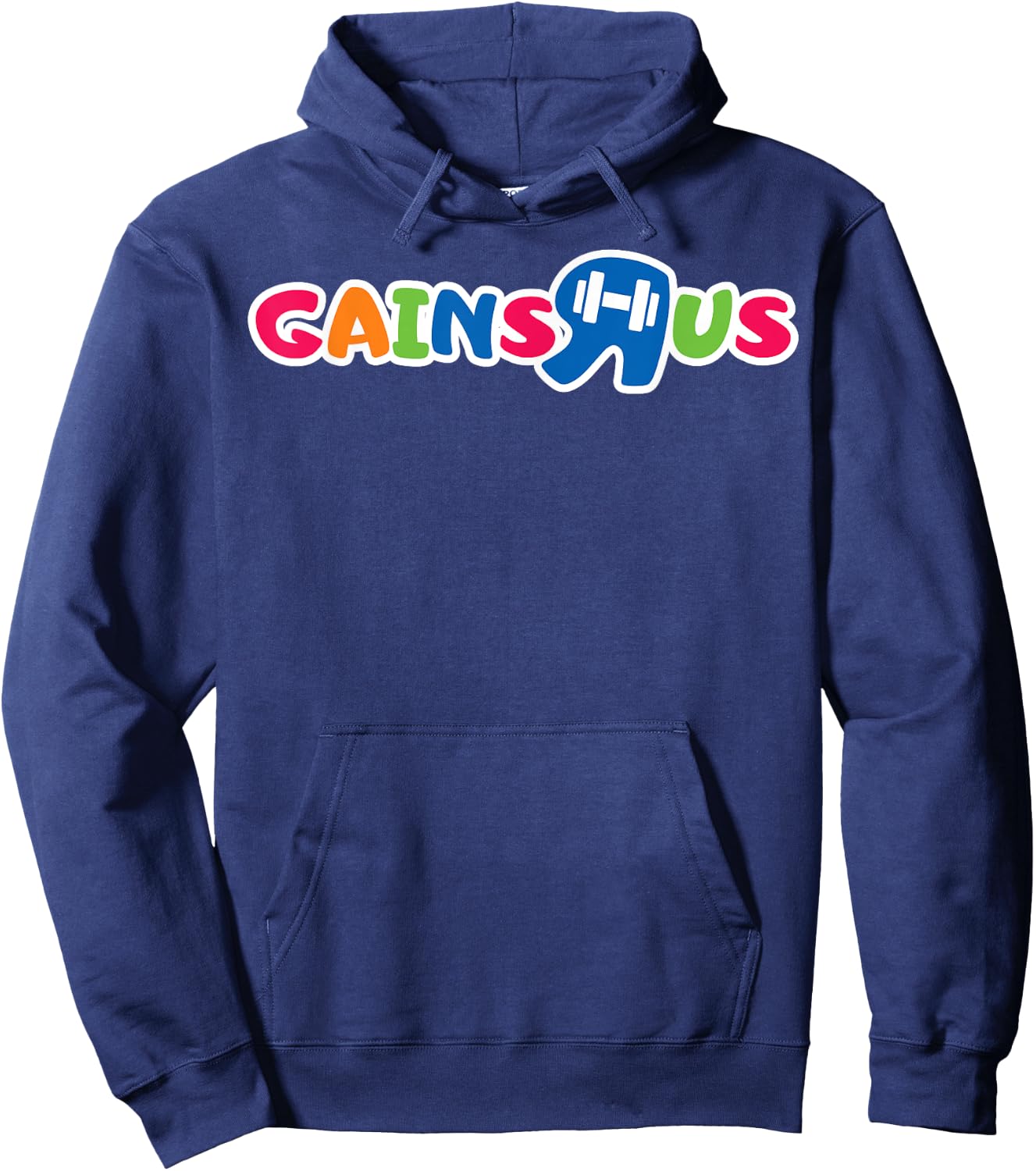 Gains R Us Hoodie - Hoodie | Navy