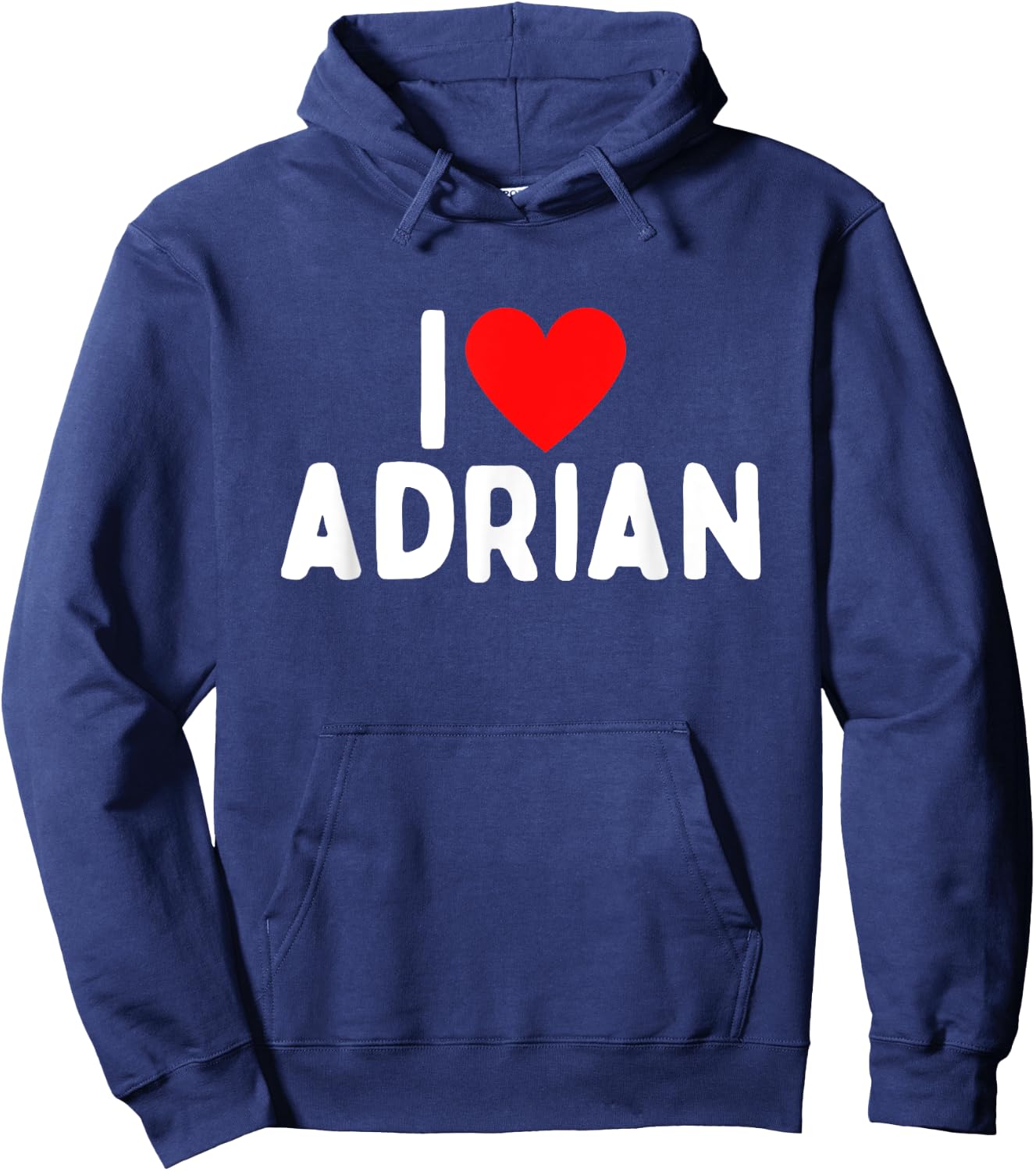 I Love Adrian Hoodie - Hoodie | Navy