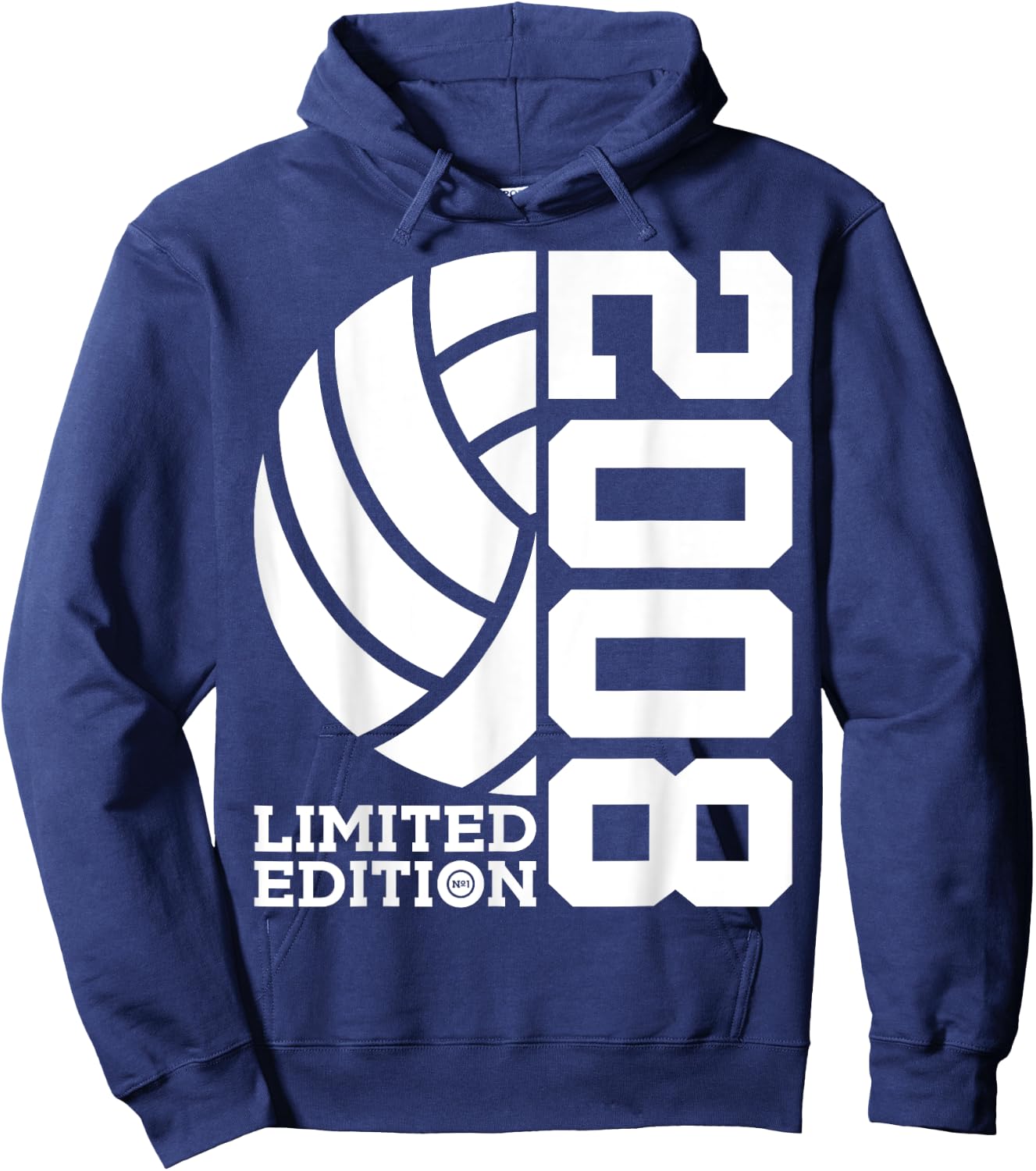 17th BIRTHDAY VOLLEYBALL LIMITED EDITION 2008 Hoodie - Hoodie | Navy