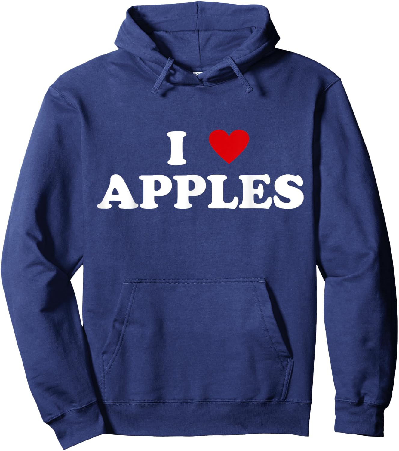 I Heart Crops Farming Farmer - I Love Apple Hoodie - Hoodie | Navy