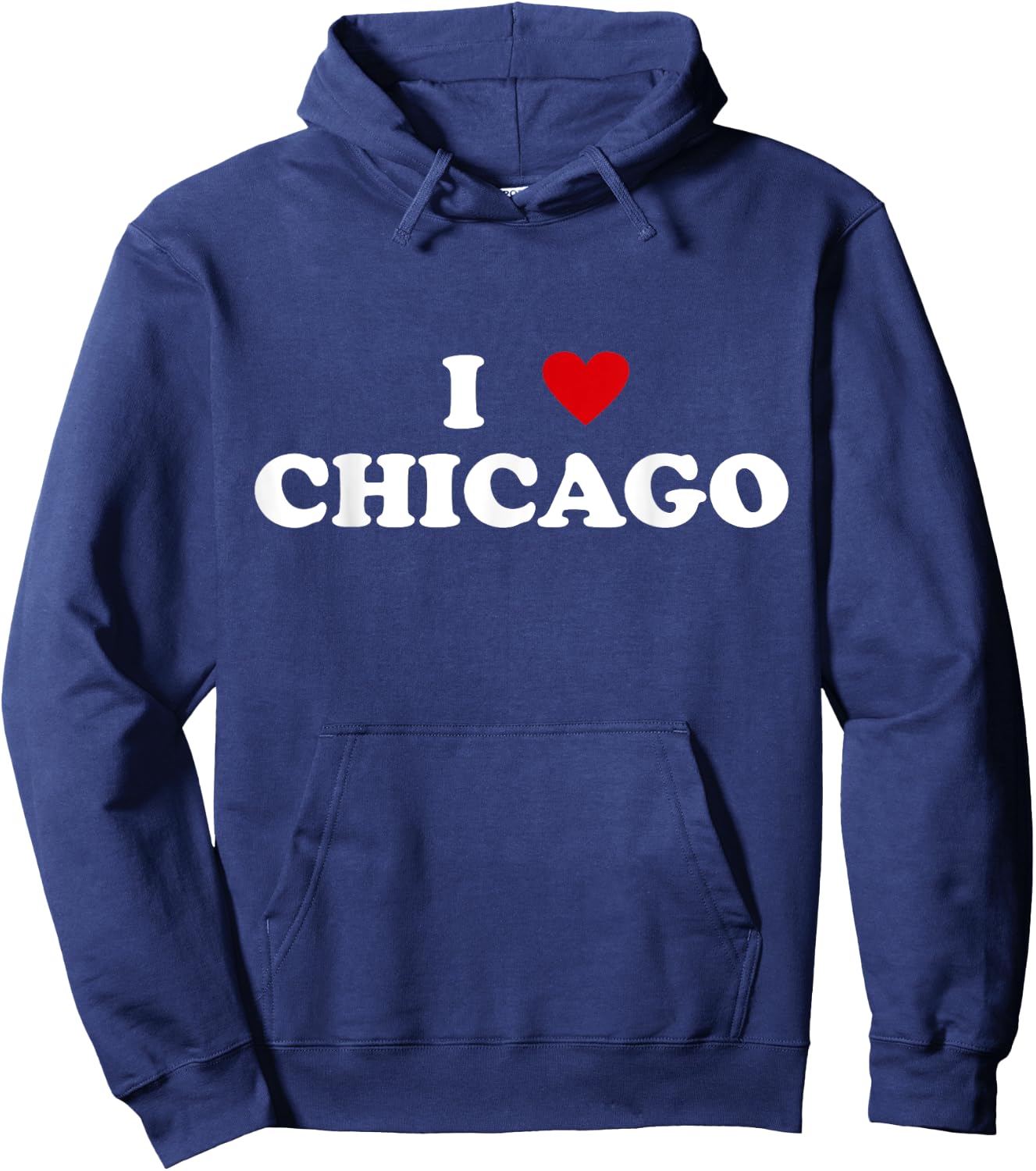 I Heart USA City - I Love Chicago Hoodie - Hoodie | Navy