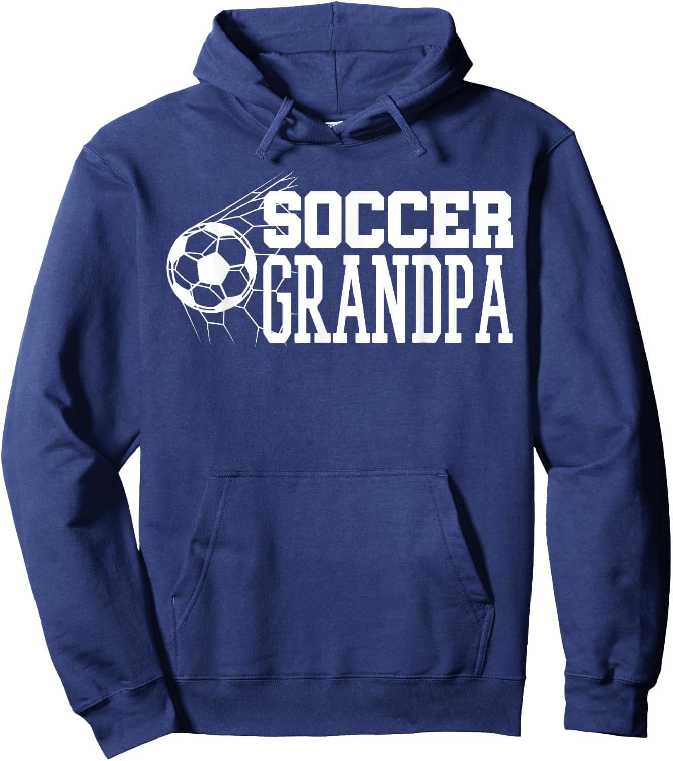 Soccer Grandpa Hoodie - Hoodie | Navy