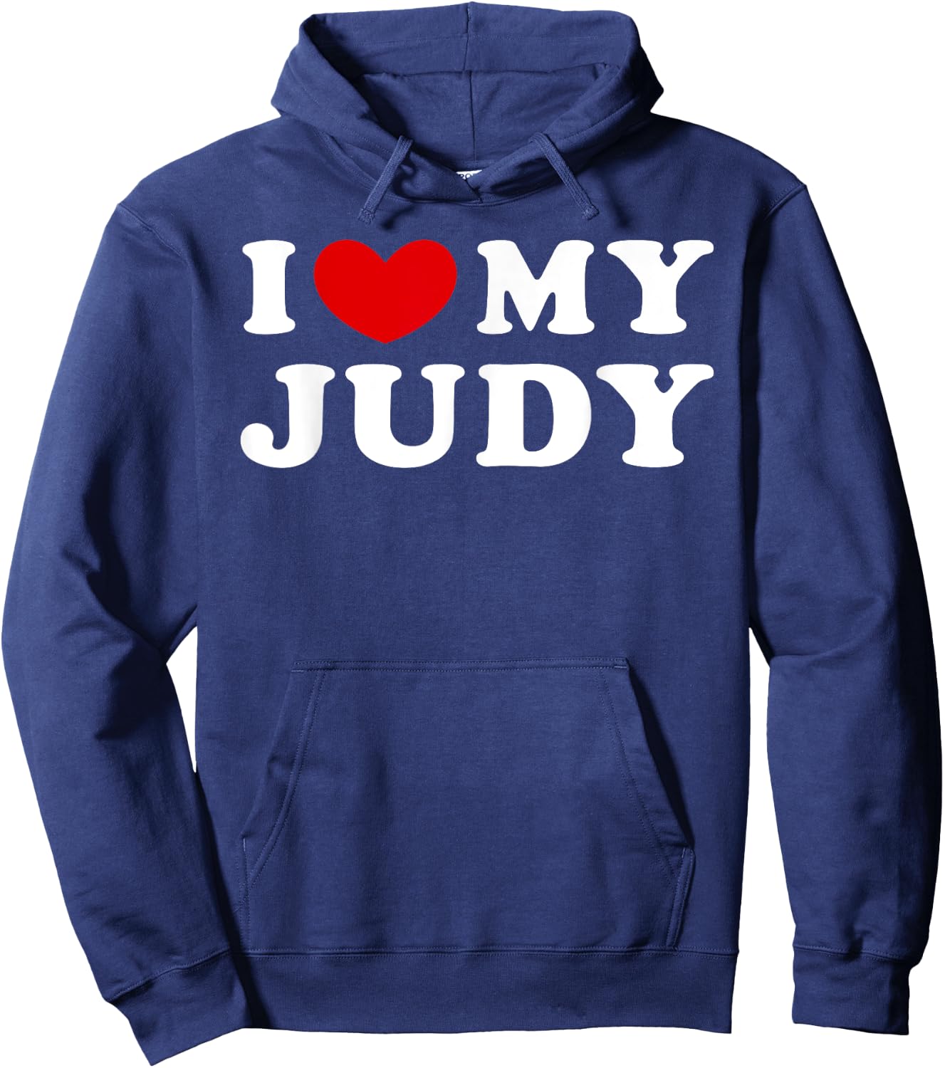 I Love My Judy, I Heart My Judy Hoodie - Hoodie | Navy
