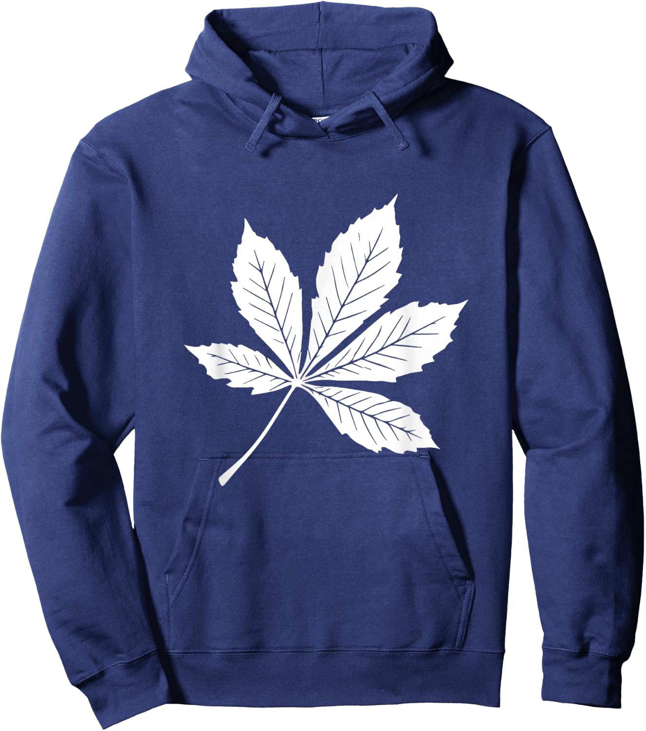 Buckeye Leaf Hoodie - Hoodie | Navy