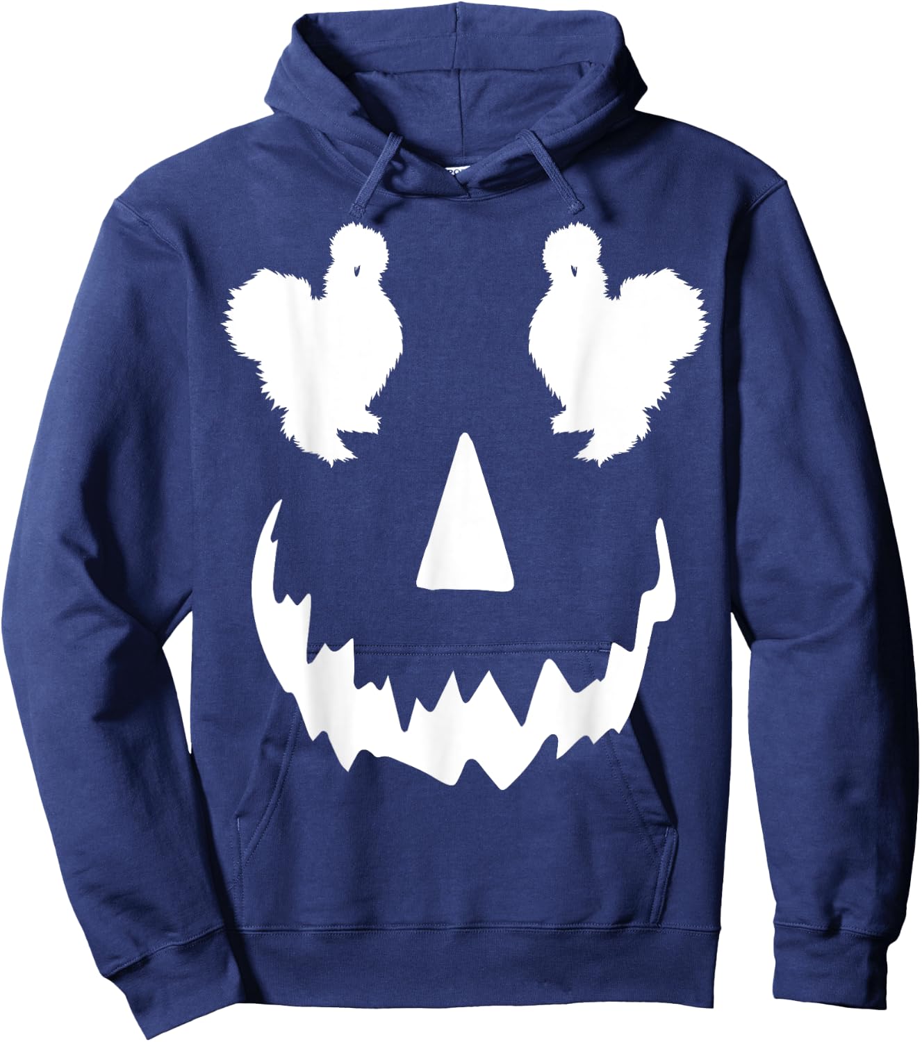 pumpkin Silkie Chicken halloween Hoodie - Hoodie | Navy
