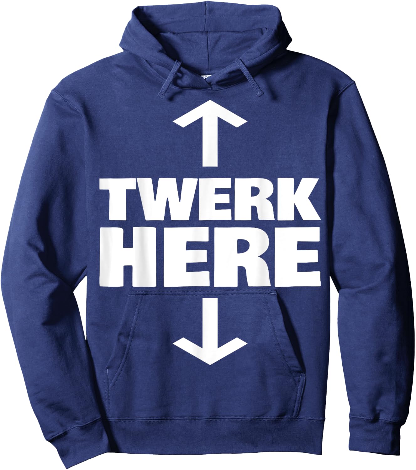 Twerk Here Hoodie - Hoodie | Navy