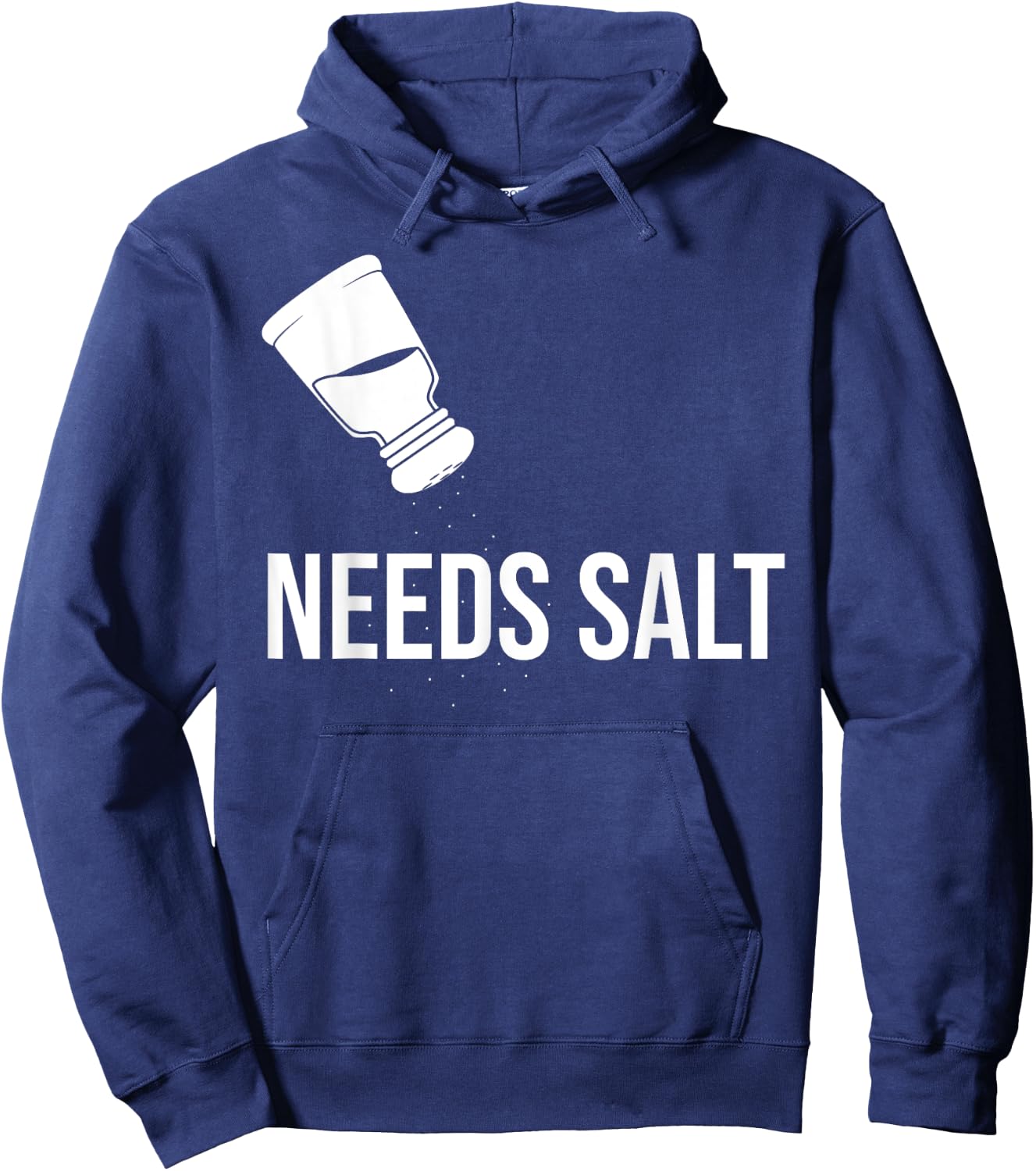 Needs Salt Food Cook Chef Hoodie - Hoodie | Navy
