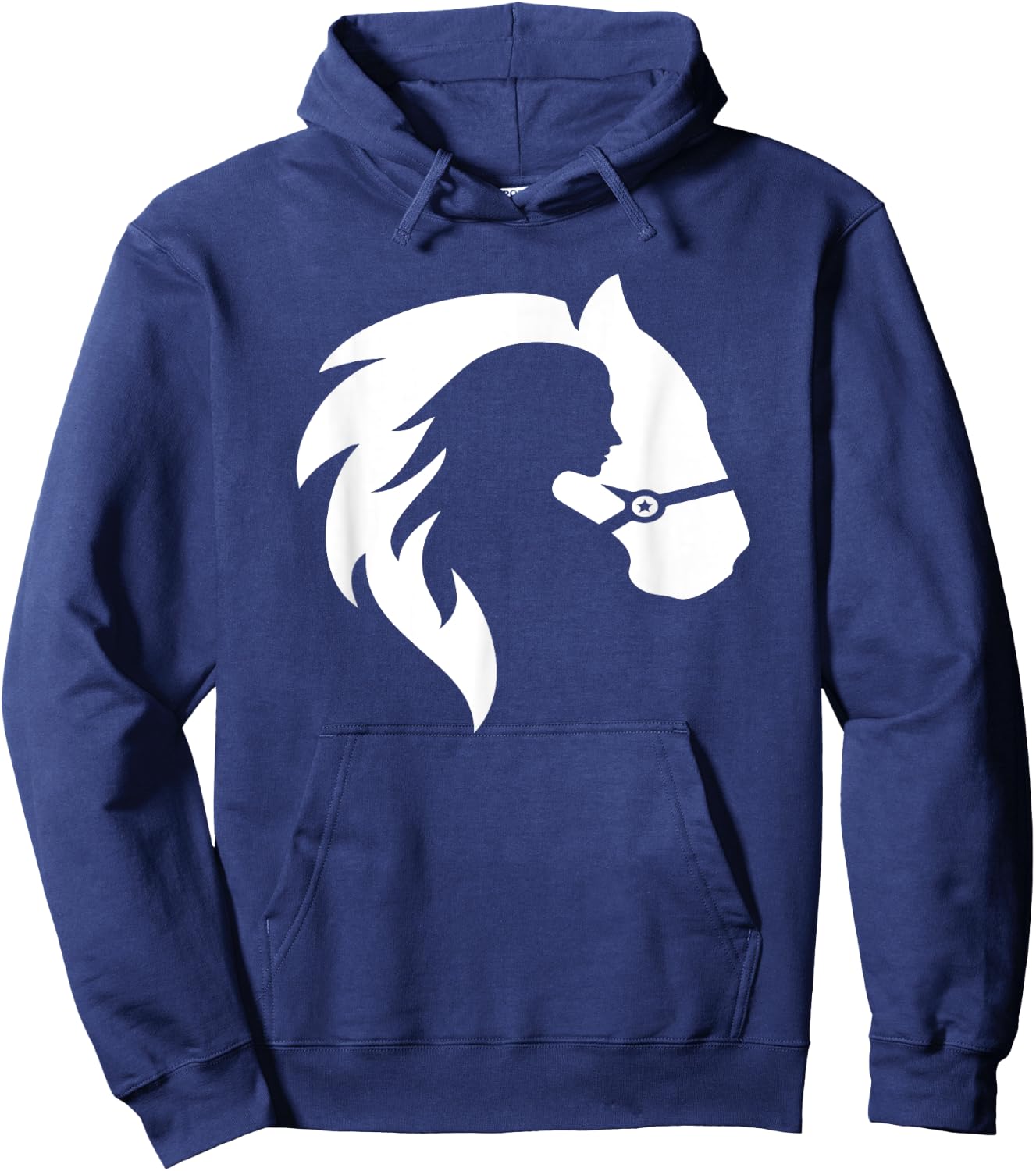 Girls in a Mission Horse Girl Hoodie - Hoodie | Navy