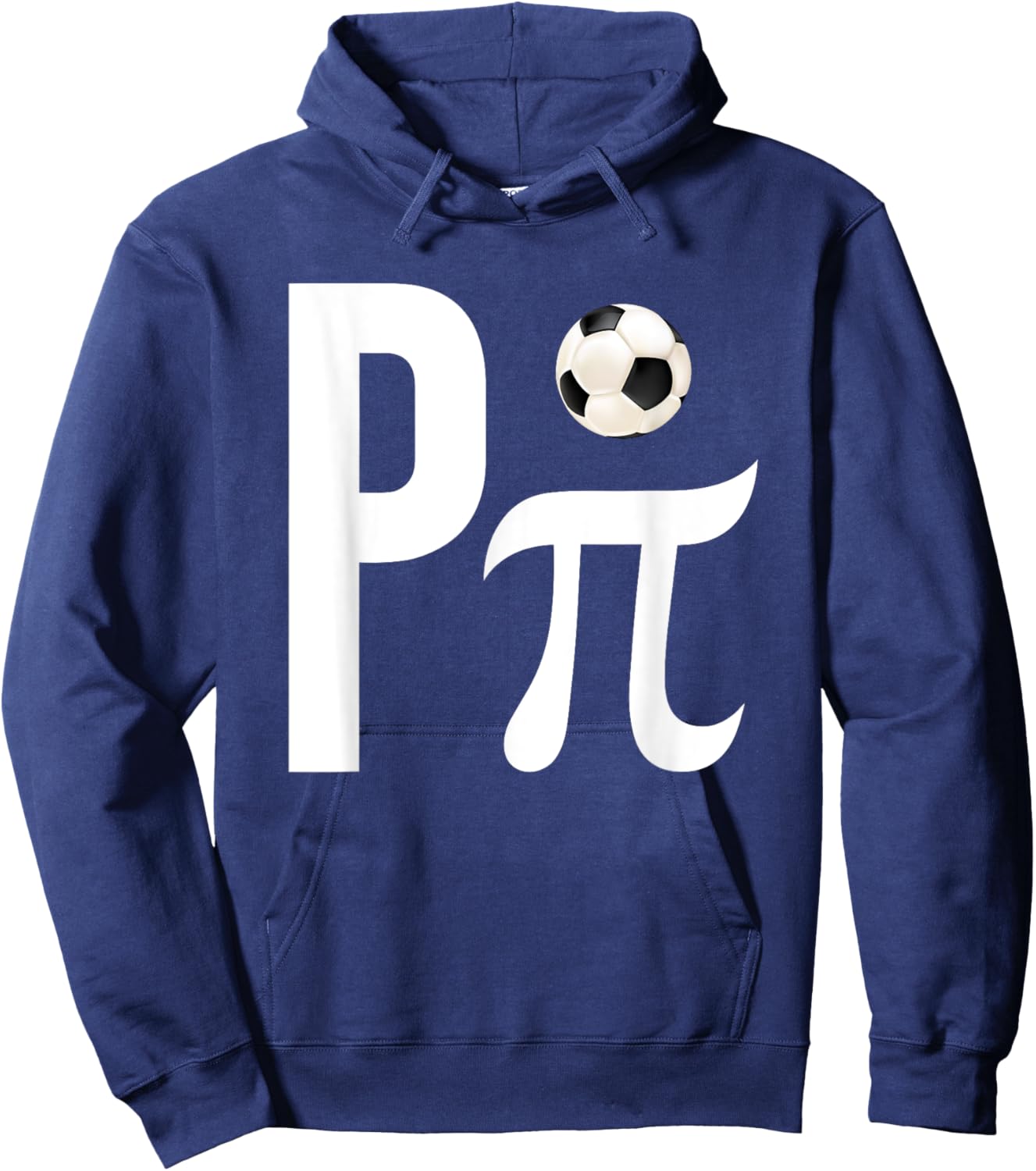 Cool Soccer fan Math Nerd happy Pi Day kids Hoodie - Hoodie | Navy