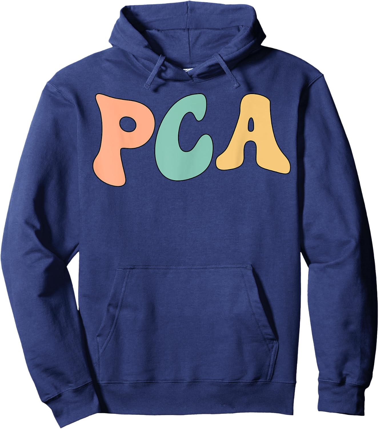 Groovy PCA Patient Care Assistant PCA Squad Hoodie - Hoodie | Navy