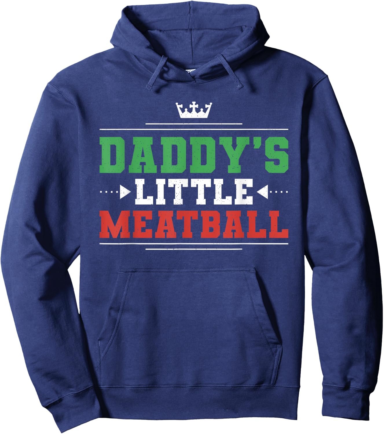 Daddys Little Meatball Hoodie - Hoodie | Navy