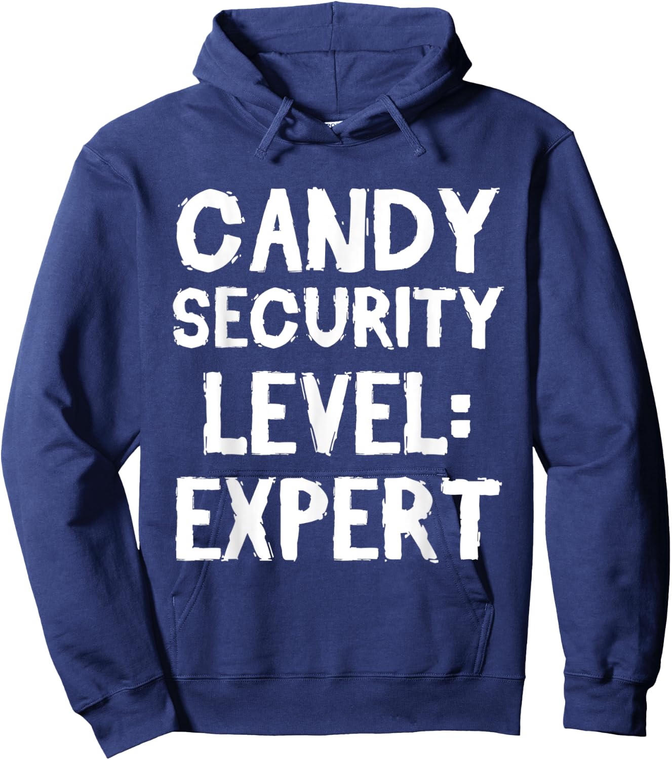 Candy Security Funny Halloween Party Hoodie - Hoodie | Navy
