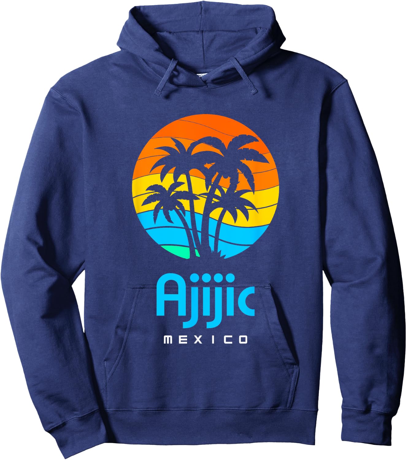 Ajijic Mexico Hoodie - Hoodie | Navy