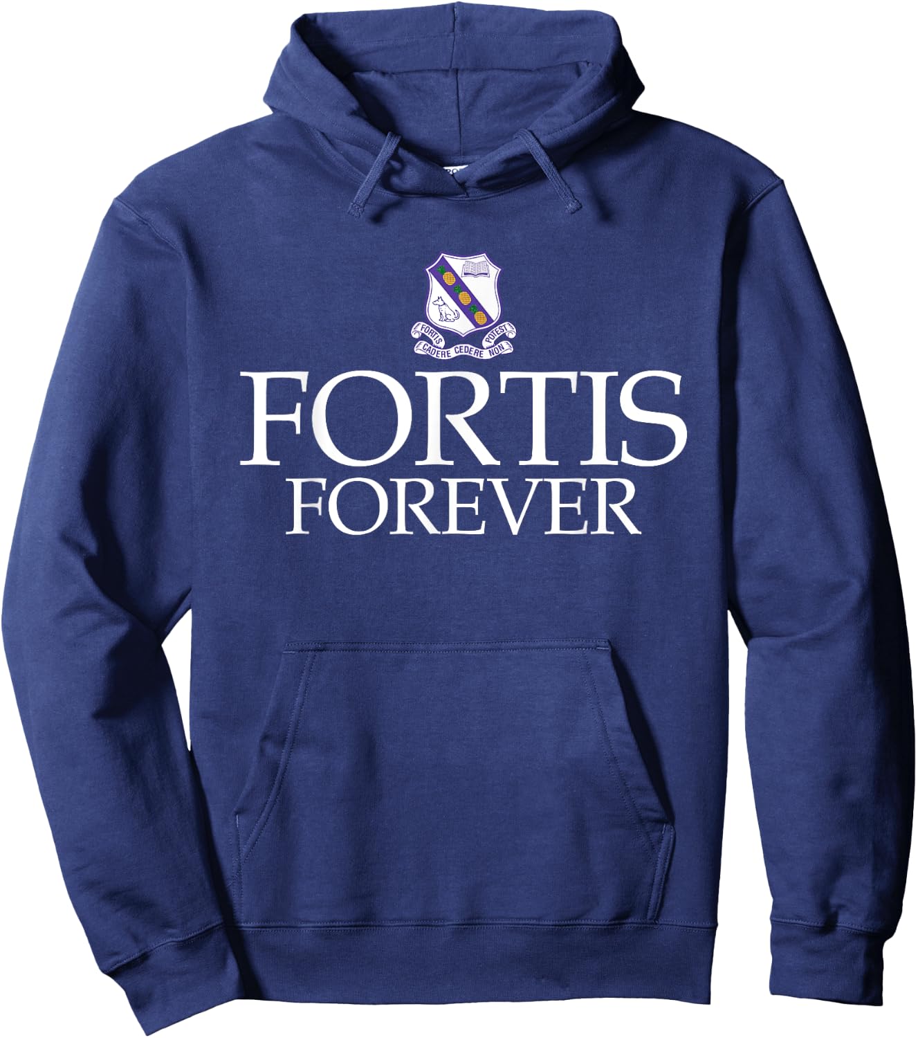 Fortis Forever Kingston College Fan Gift Hoodie - Hoodie | Navy