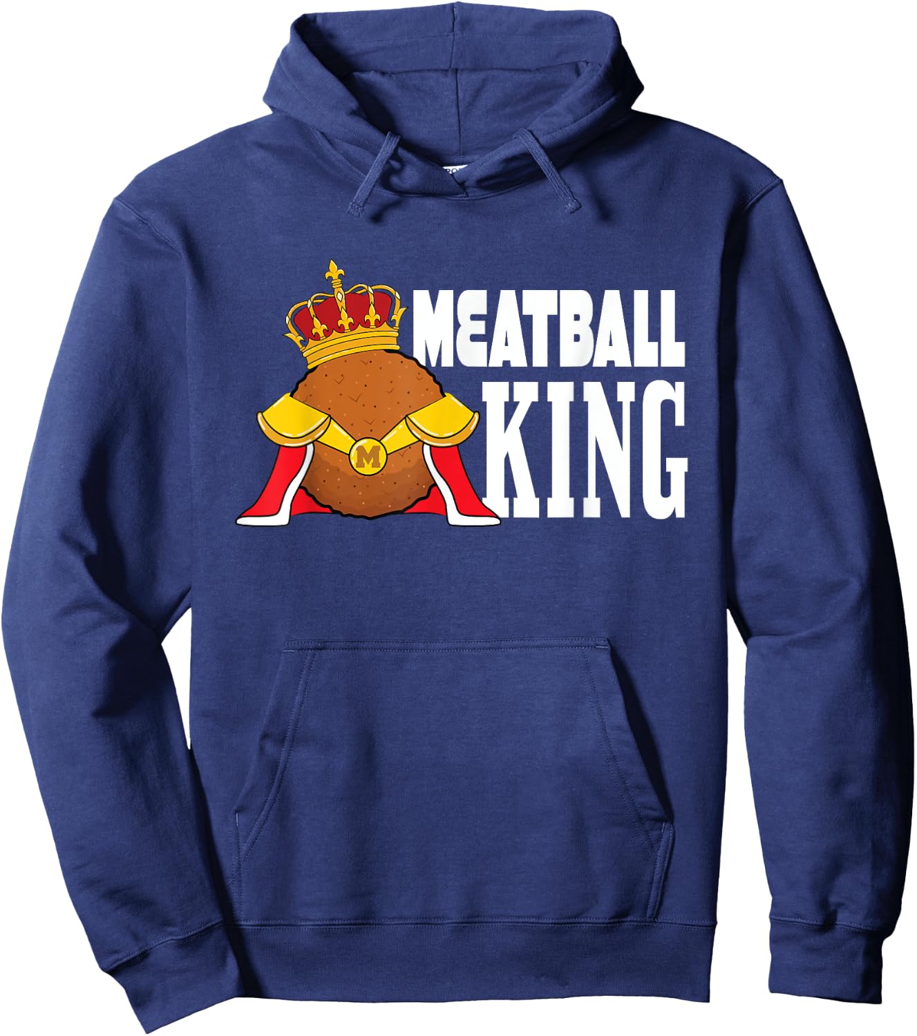 Meatball King Hoodie - Hoodie | Navy