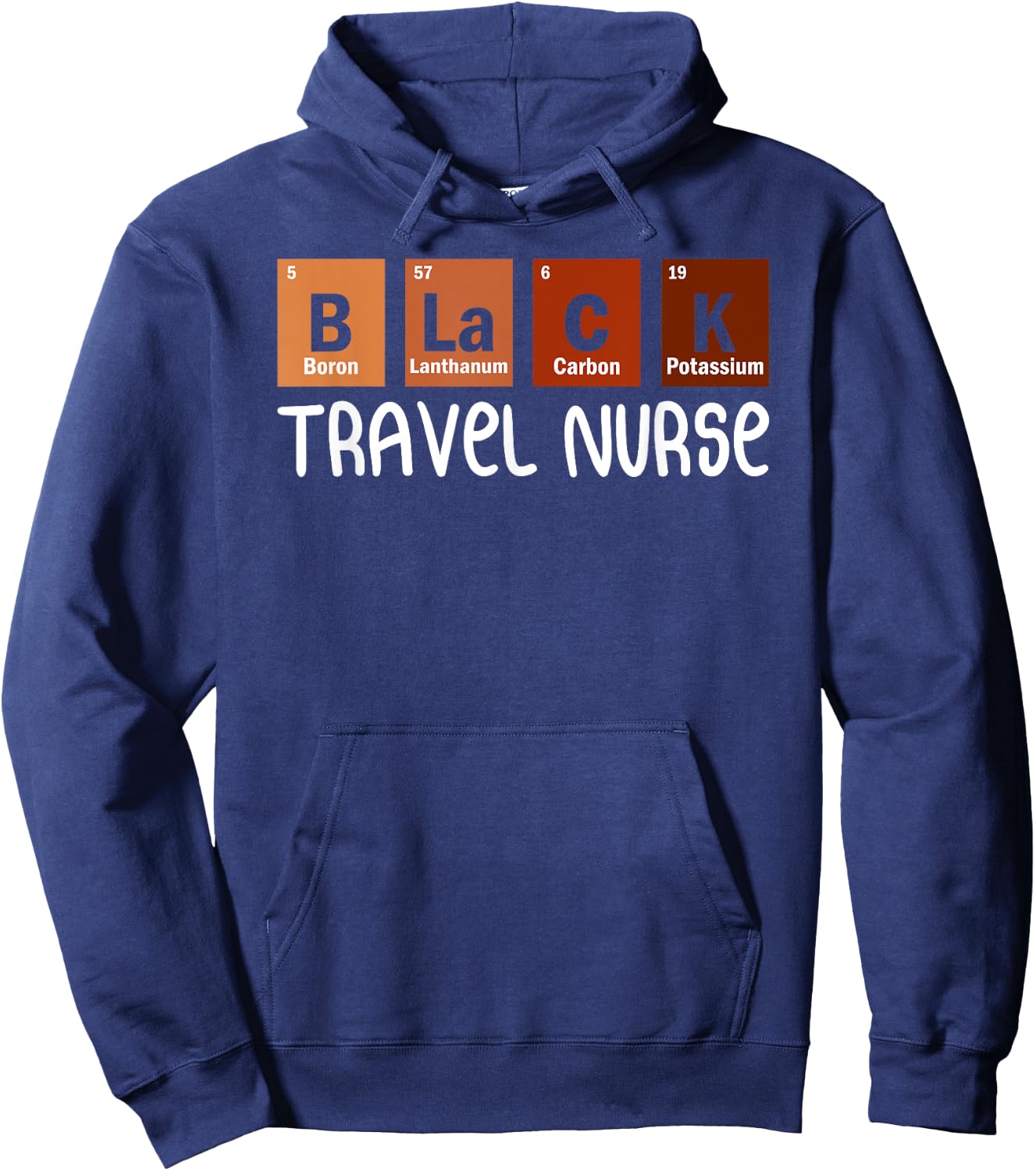 TN Travel Nurse Nurses Day Hoodie - Hoodie | Navy