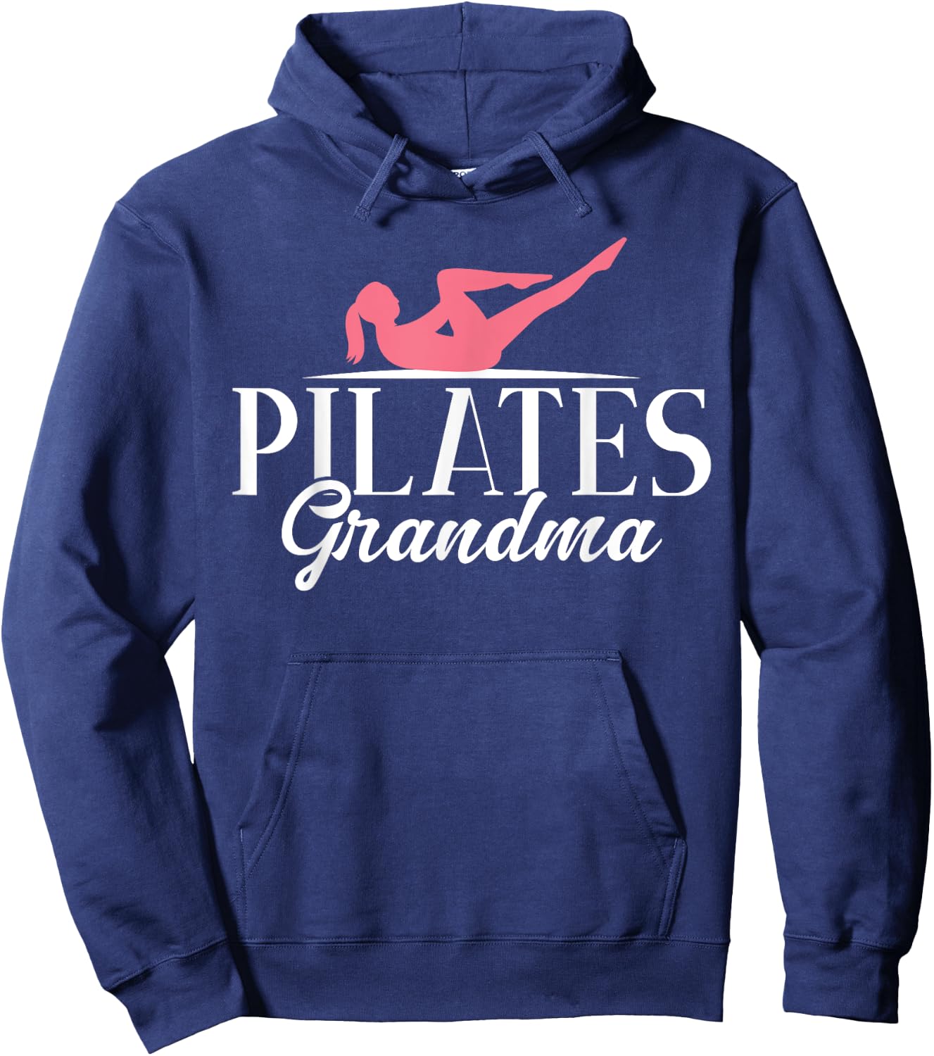 Pilates Grandma Hoodie - Hoodie | Navy