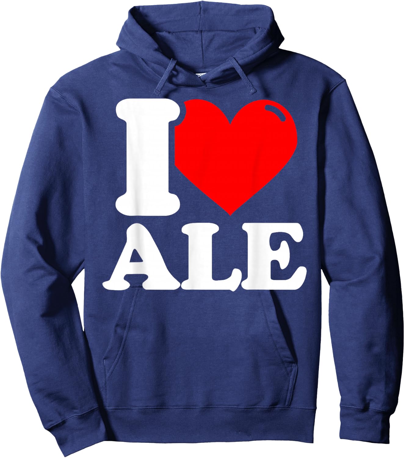 I love Ale Hoodie - Hoodie | Navy