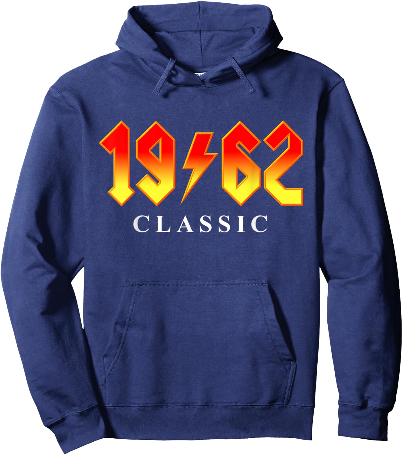 1962 Classic Rock 60th Birthday Hoodie - Hoodie | Navy